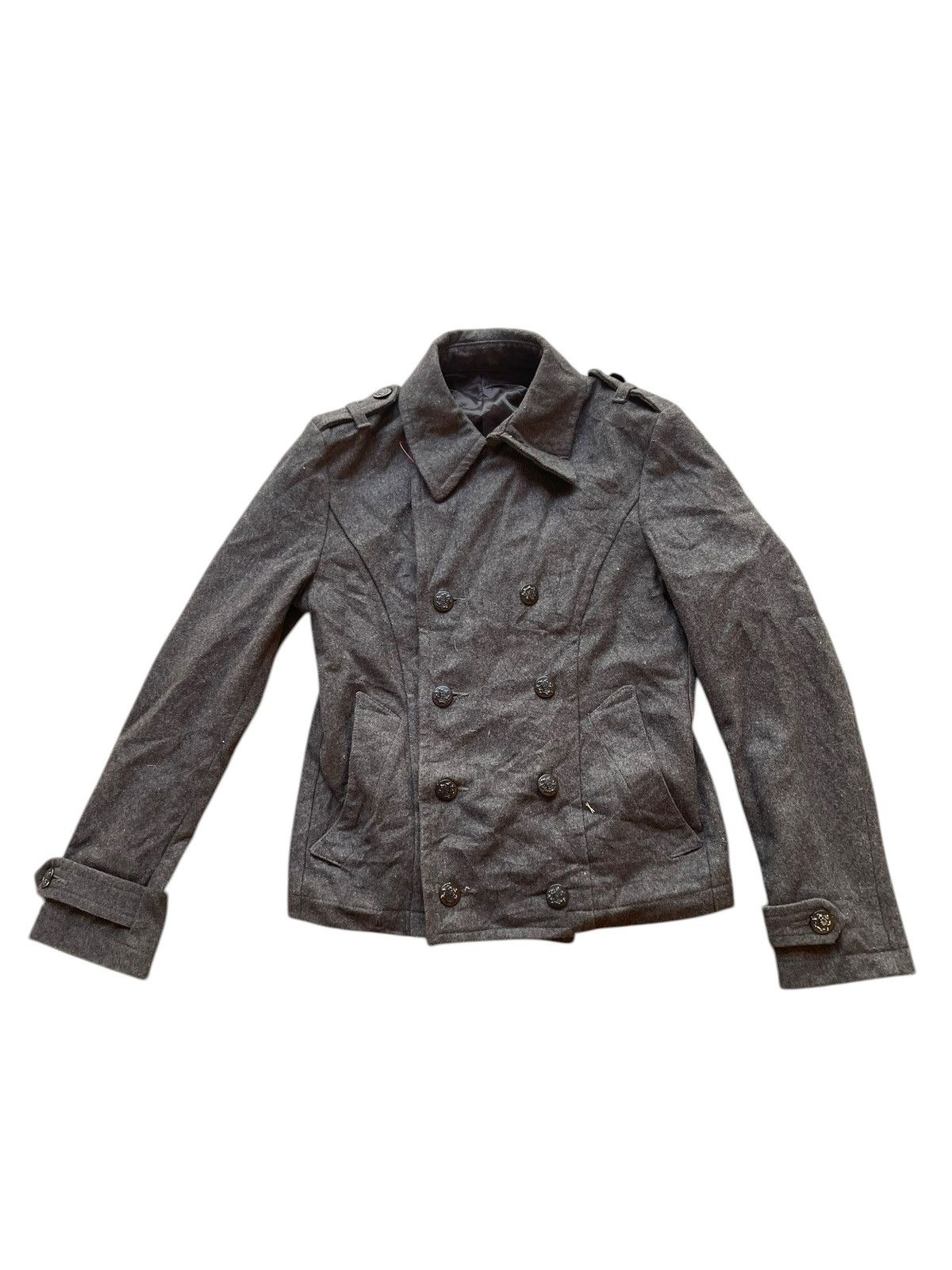 PPFM PPDM Double Collar Wool Jacket Punk Seditionaries Style Size US S / EU 44-46 / 1 - 6 Thumbnail