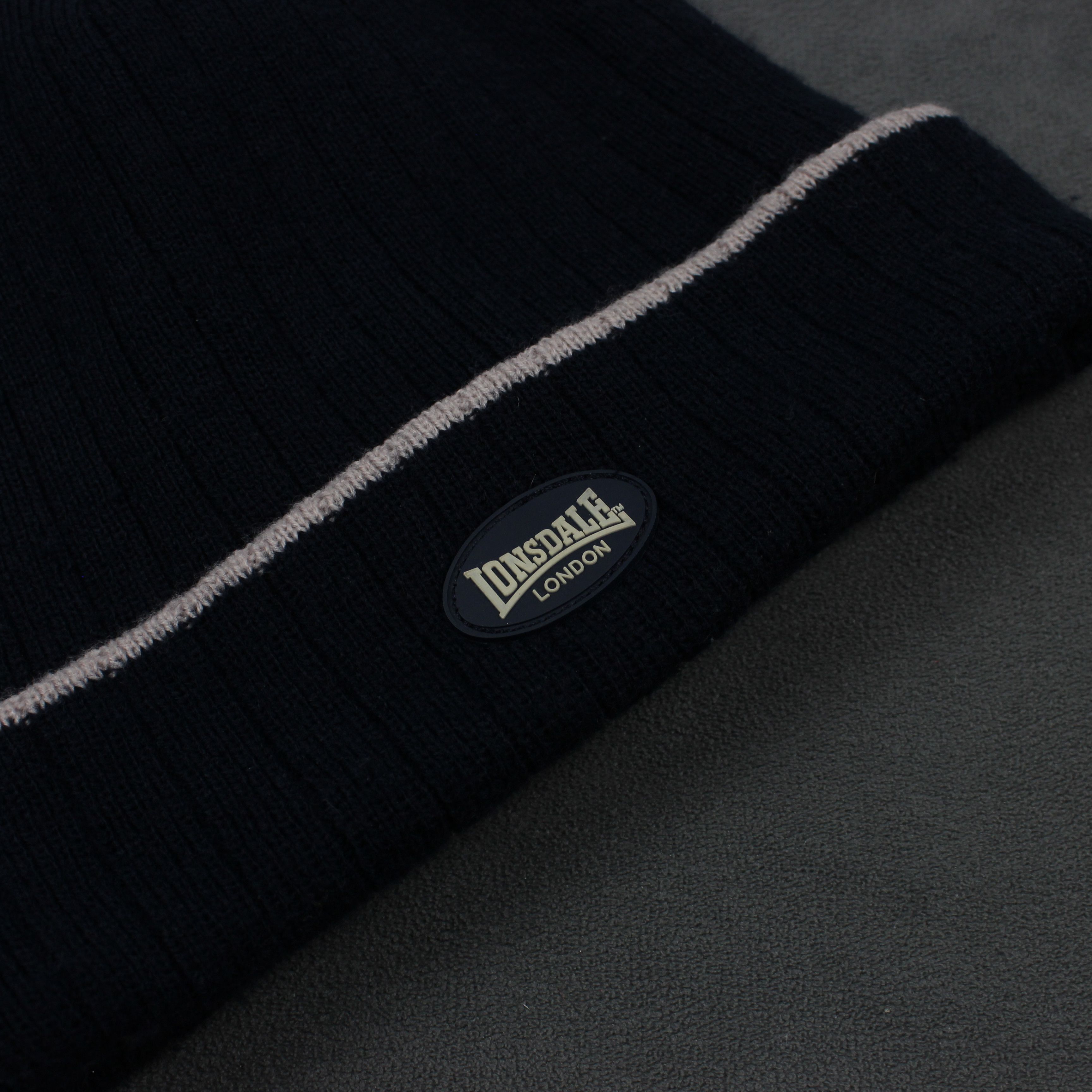 Lonsdale Lonsdale hat men wool one size black Size ONE SIZE - 2 Thumbnail