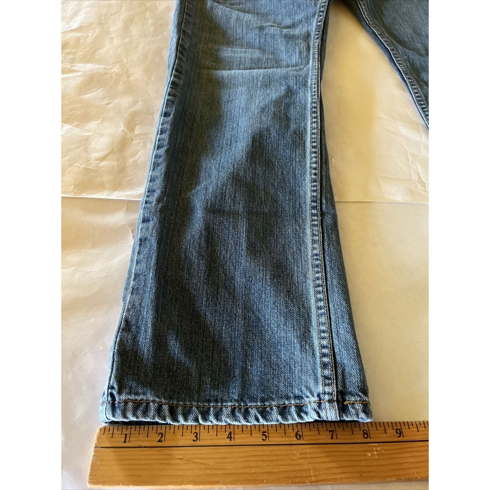 Levi's Levi's 559 Jeans Men 33x32 Blue Medium Wash Cotton Denim Y2K Size US 32 / EU 48 - 7 Thumbnail
