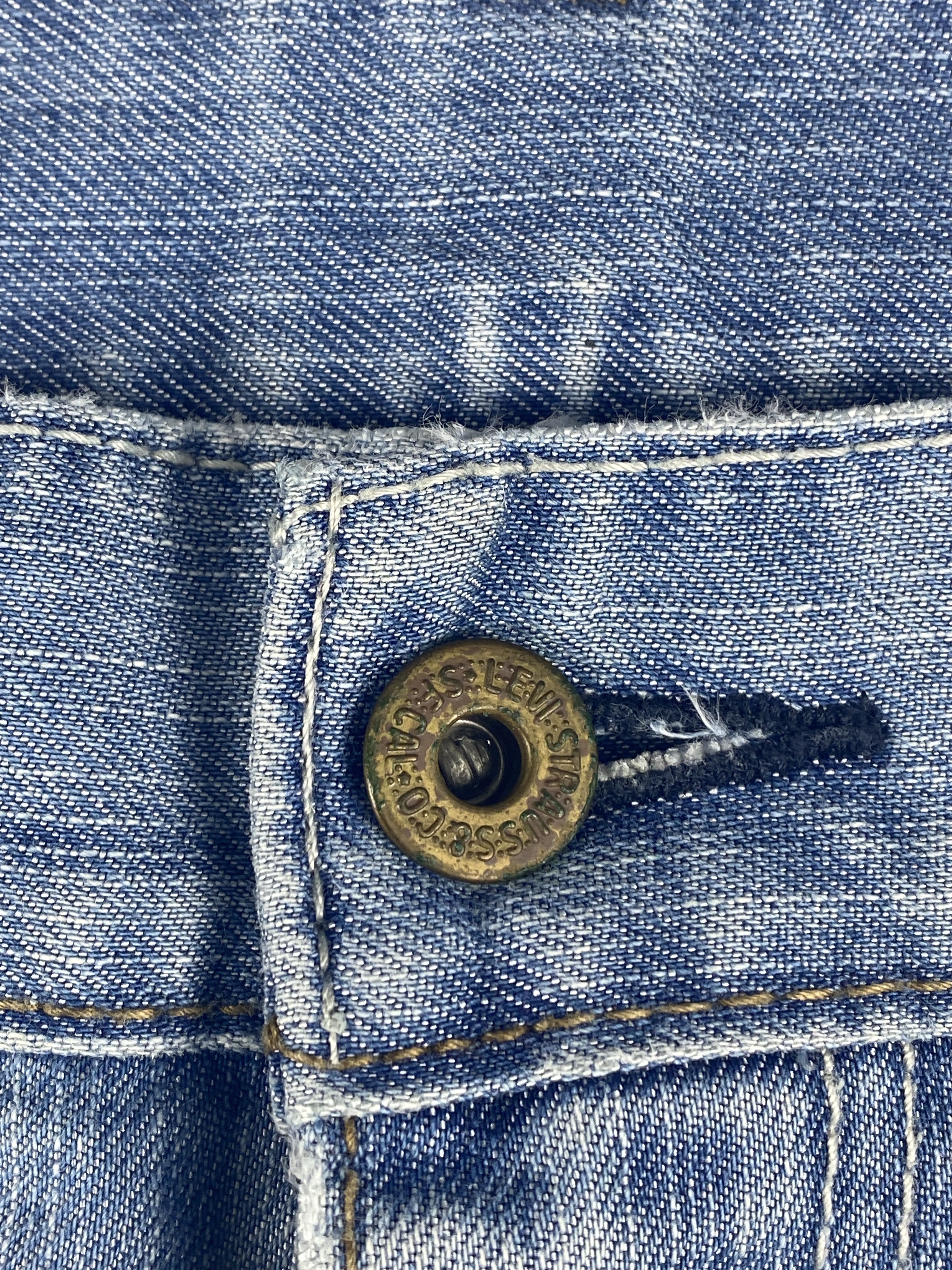Levi's Vintage Distressed Levis 511 Light Wash Jeans 32x32 Size US 32 / EU 48 - 8 Thumbnail