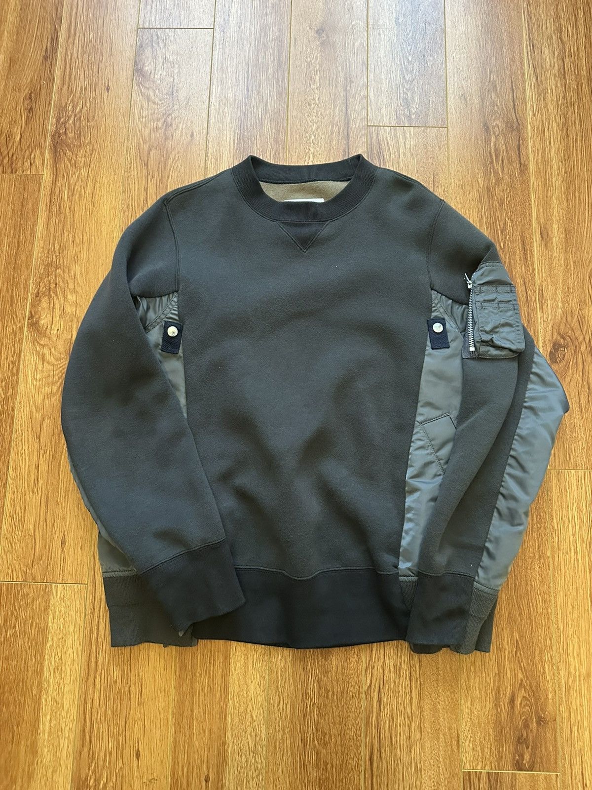 Sacai MA-1 Fusion Sweatshirt