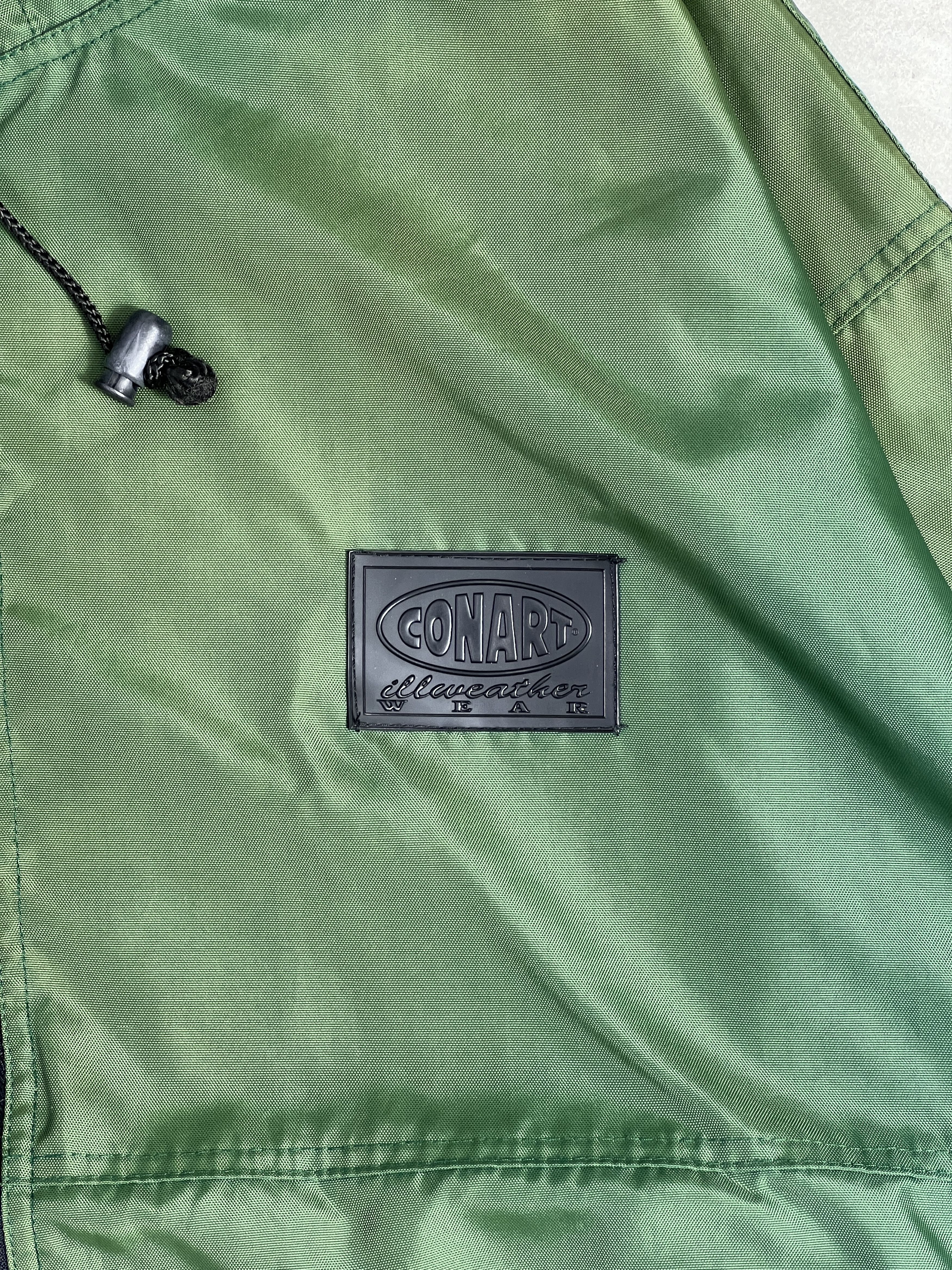 Japanese Brand × Vintage Vintage 90s CONART Illweather Wear Nylon Hoodie (L) JK367 Size US L / EU 52-54 / 3 - 6 Thumbnail