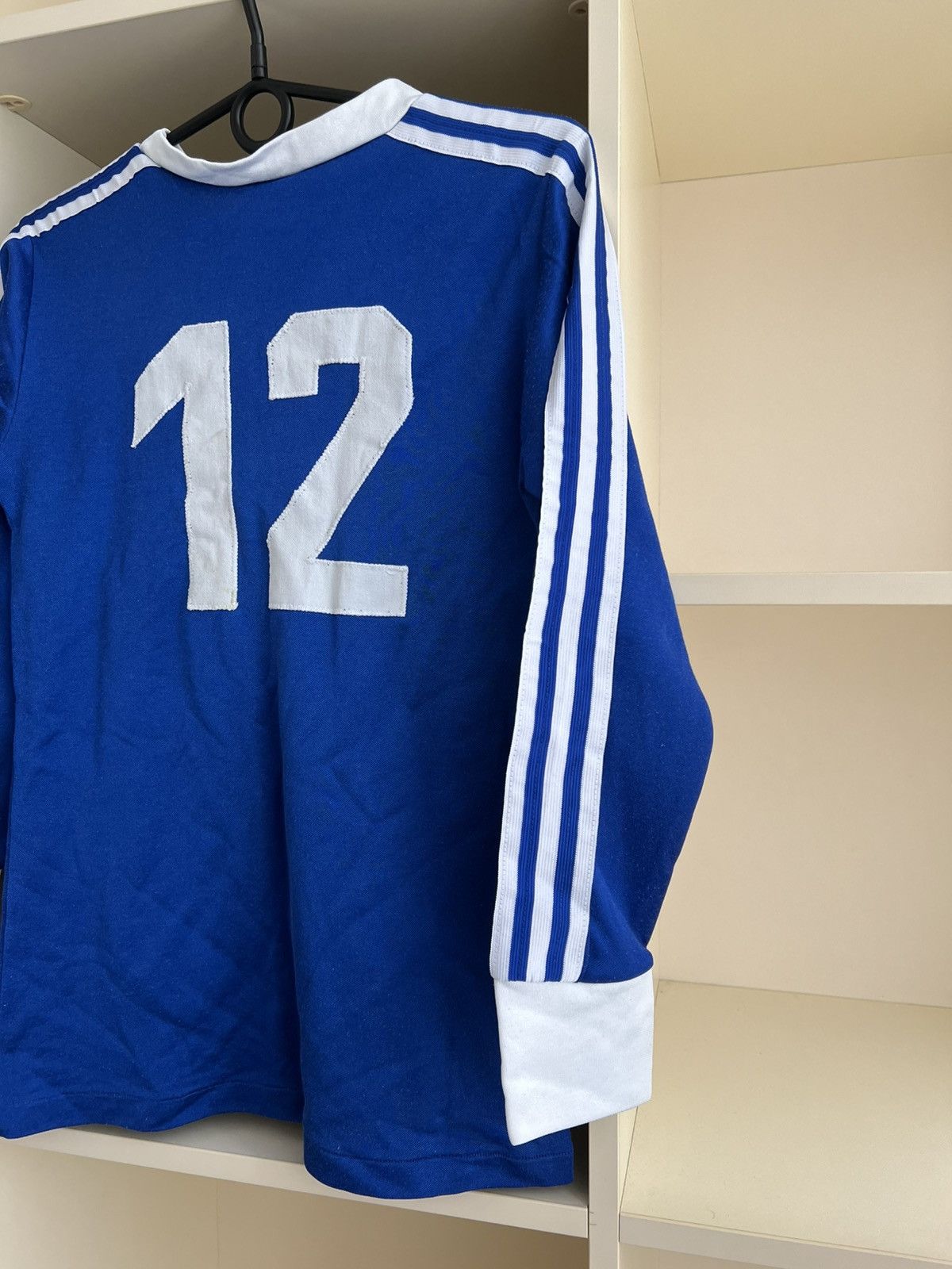 Adidas Vintage 80s Adidas Erima Long Sleeve Mede in West Germany Size US S / EU 44-46 / 1 - 14 Thumbnail