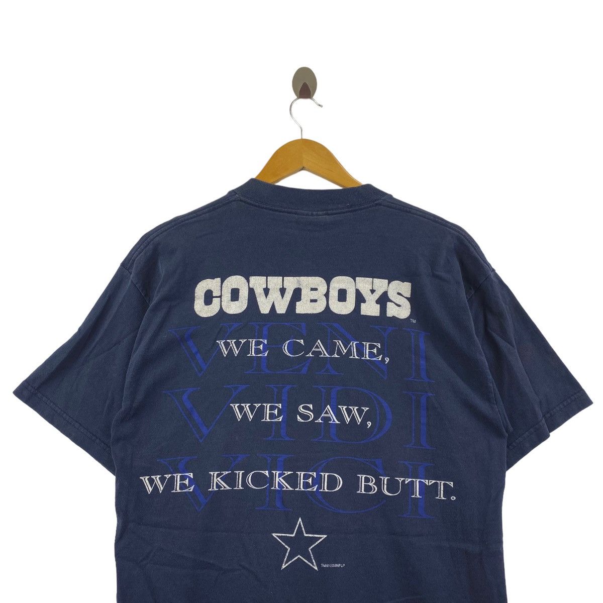 Vintage Vintage DALLAS COWBOYS 1996 Absolute Victory Print Navy Size US L / EU 52-54 / 3 - 4 Thumbnail