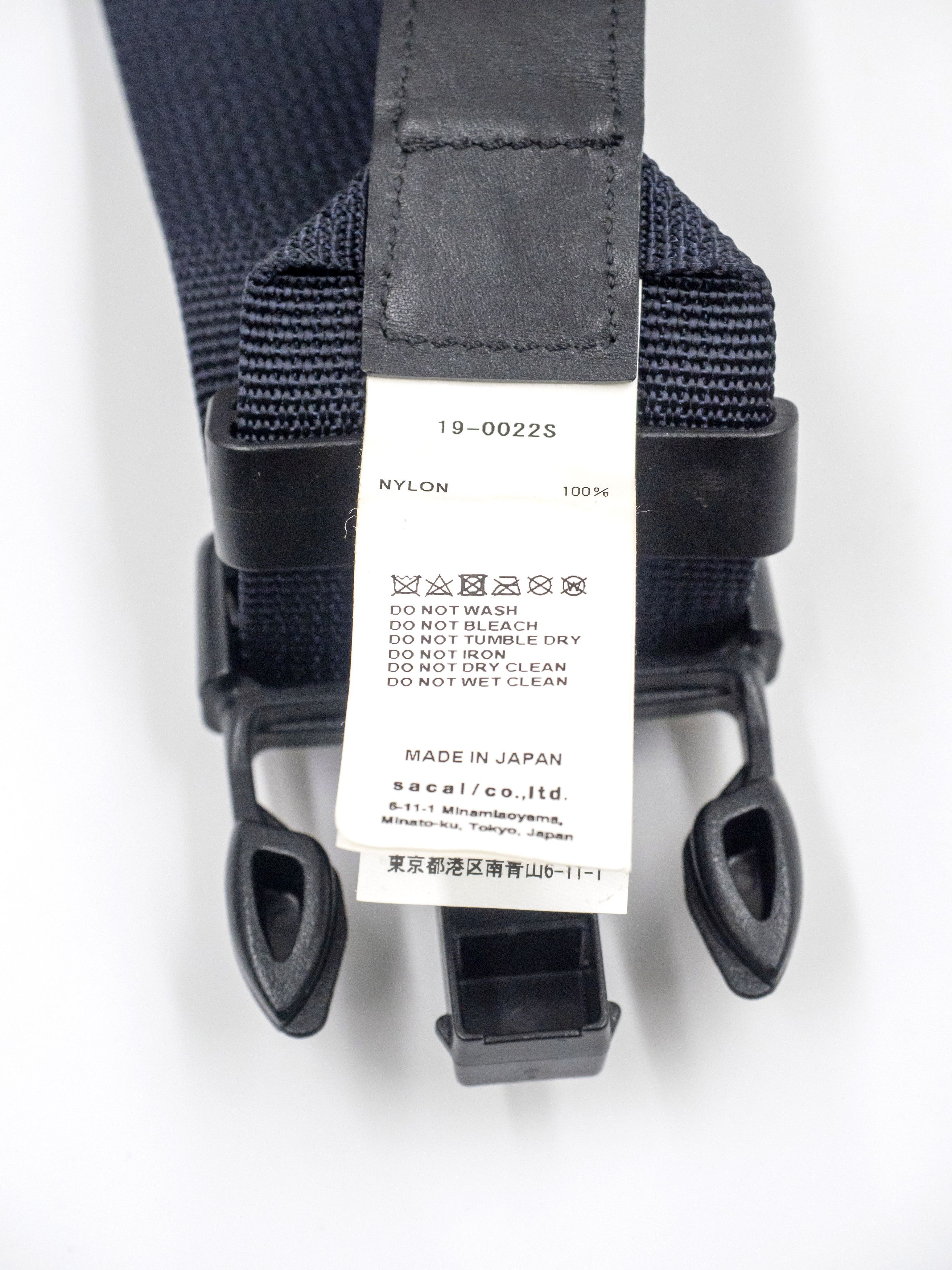 Sacai Sacai Navy Blue Belt/Shoulder Bag Size ONE SIZE - 9 Thumbnail