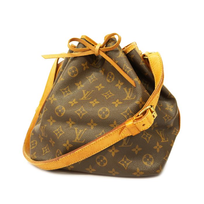 Louis Vuitton Monogram Petit Noe M42226 Women's Shoulder Bag Monogram