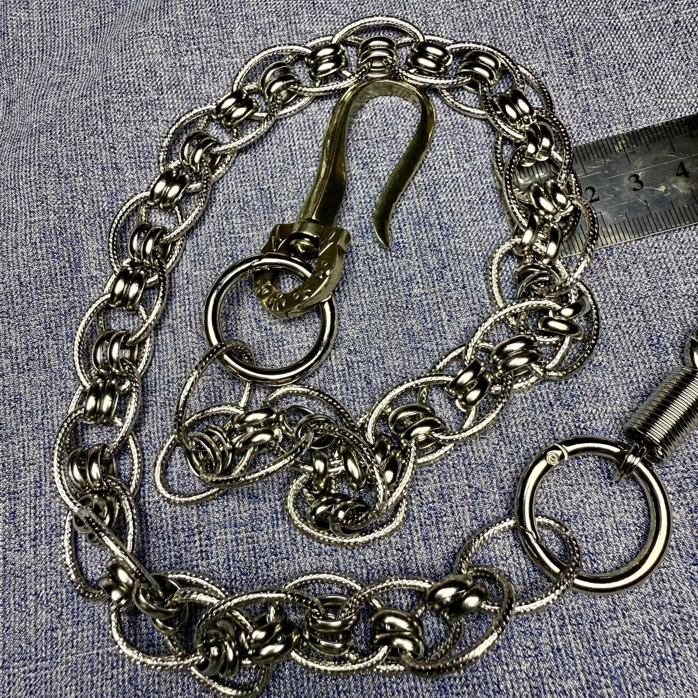 Vintage punk style handmade weaving pant chain Size ONE SIZE - 3 Thumbnail