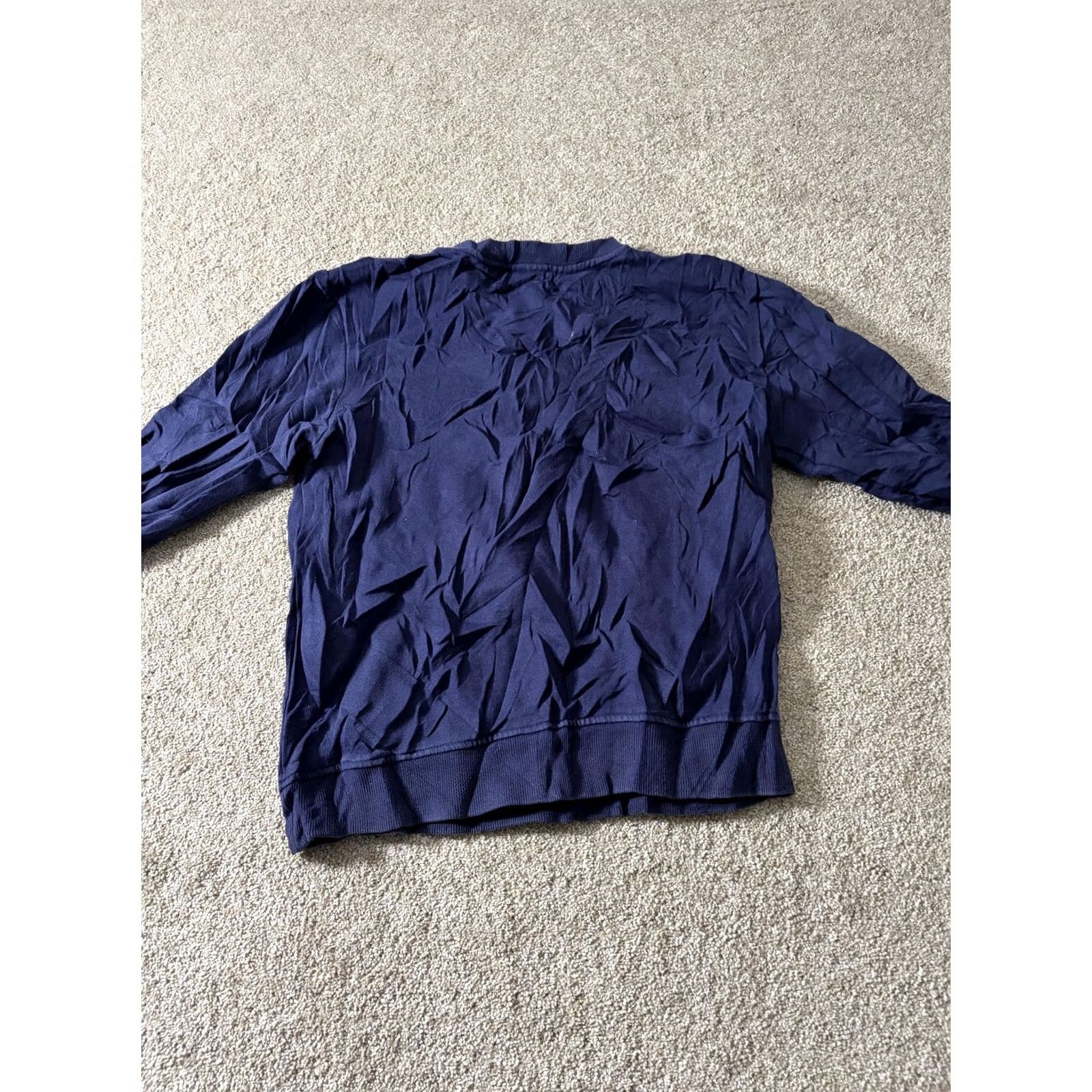 Fila FILA Mens Medium Blue Lightweight Pullover Crewneck Sweatshirt Small Logo Casual Size US M / EU 48-50 / 2 - 7 Thumbnail