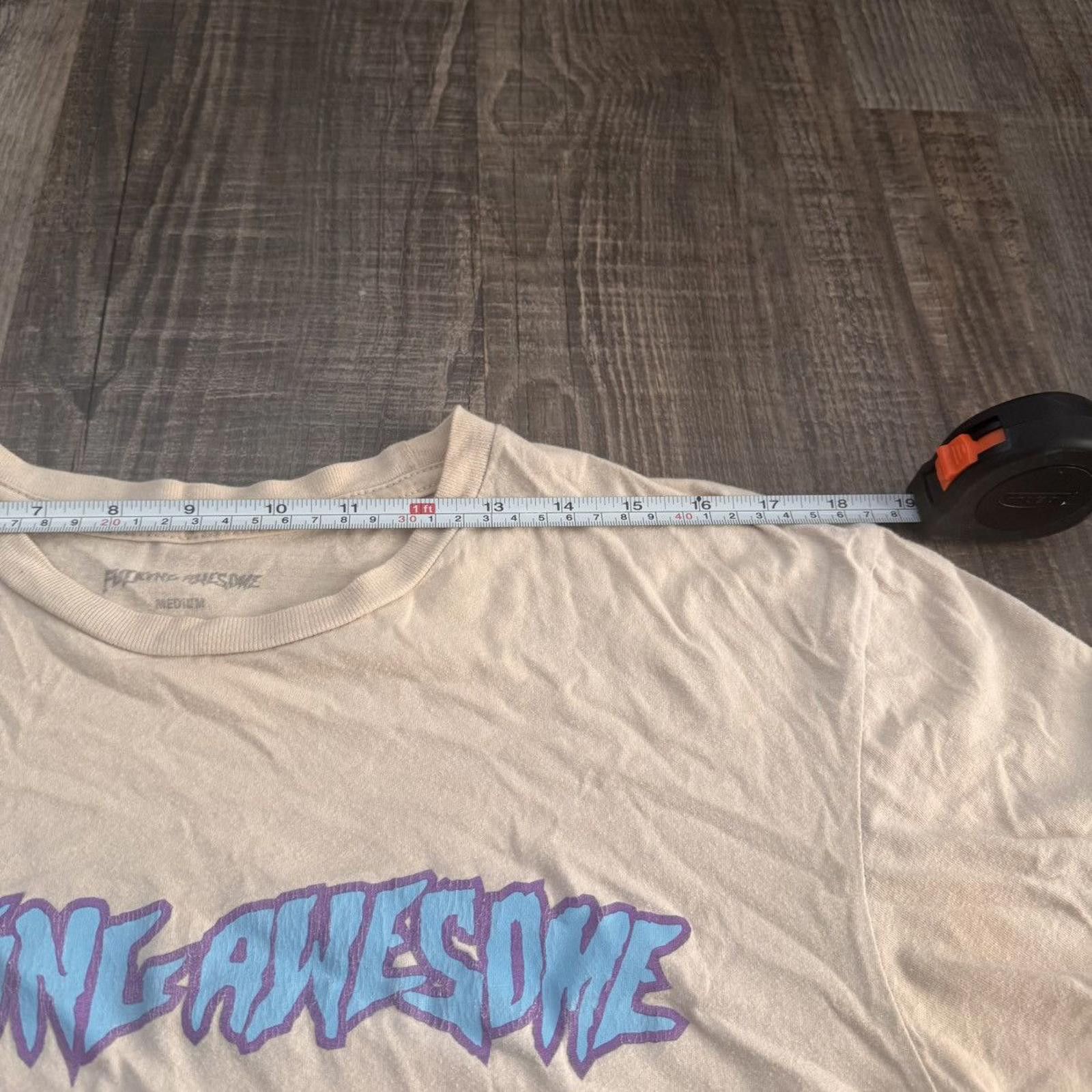 Fucking Awesome FUCKING AWESOME • VNTG "Tan" Tee (M) Size US M / EU 48-50 / 2 - 4 Thumbnail