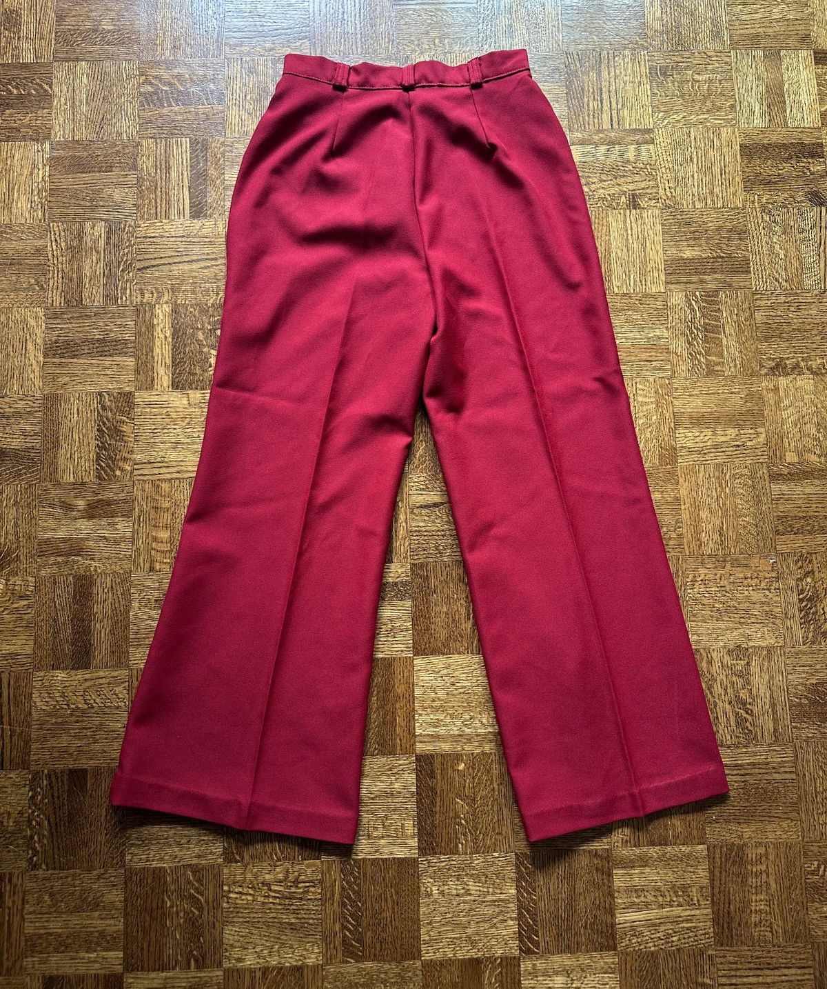 Vintage Vintage 70s Flared Wide Leg Pants Size 30" / US 8 / IT 44 - 2 Thumbnail