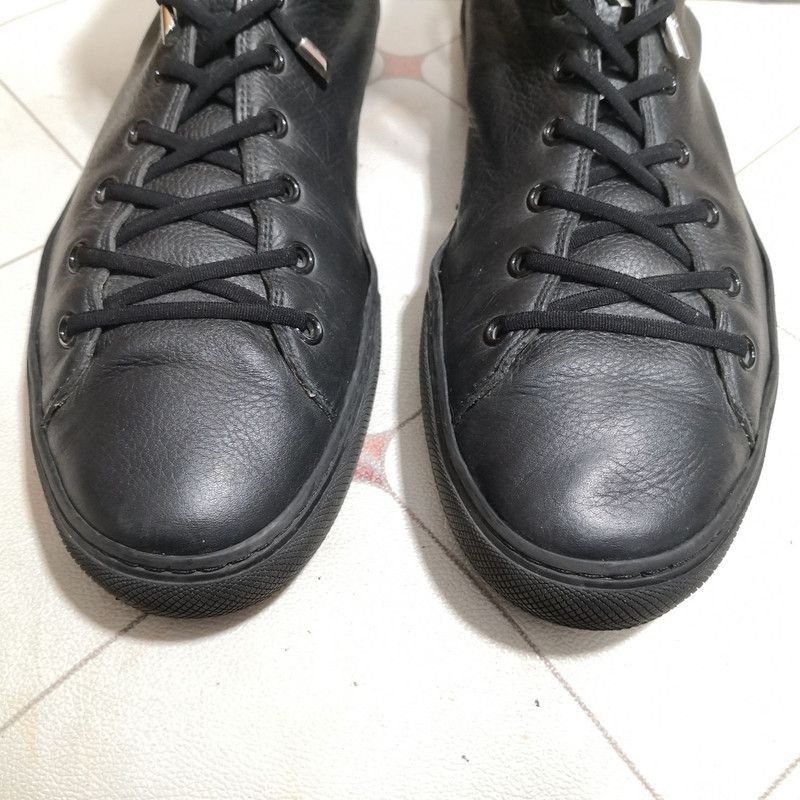 Gucci Gucci Black Tiger Head High-Top Sneakers - Size US 12 / EU 45 - 5 Thumbnail