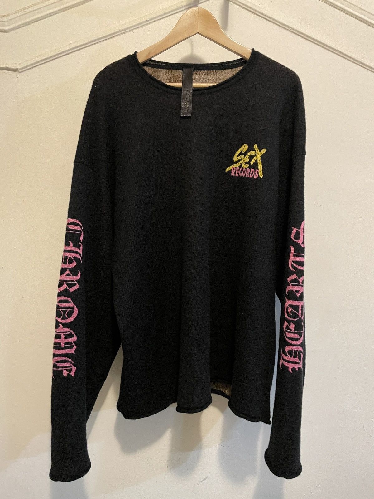 Chrome Hearts Sex Records Cashmere Sweater Size L Size US L / EU 52-54 / 3 - 1 Thumbnail