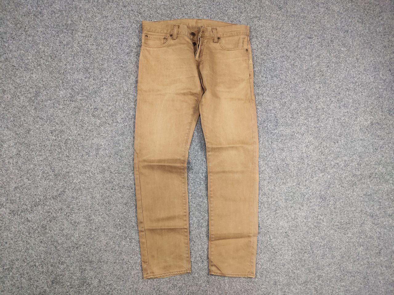 Carhartt Vintage Carhartt buccaneer Pants Brown Faded Denim USA Size US 31 - 12 Thumbnail