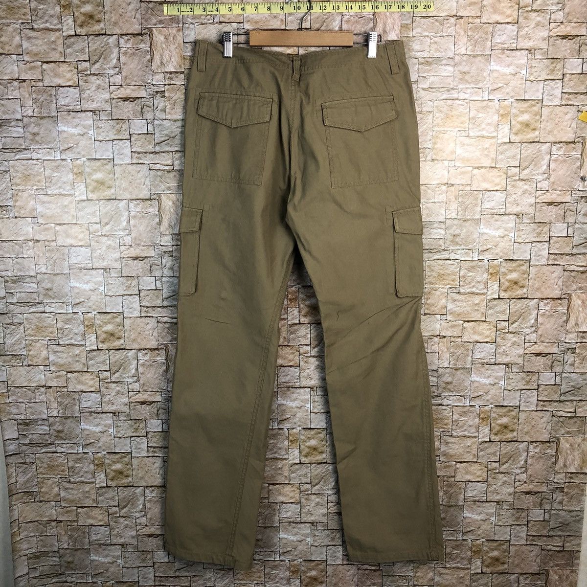 Japanese Brand Japanese Brand Brown Cargo Multipocket Pants #A452 Size US 32 / EU 48 - 16 Thumbnail