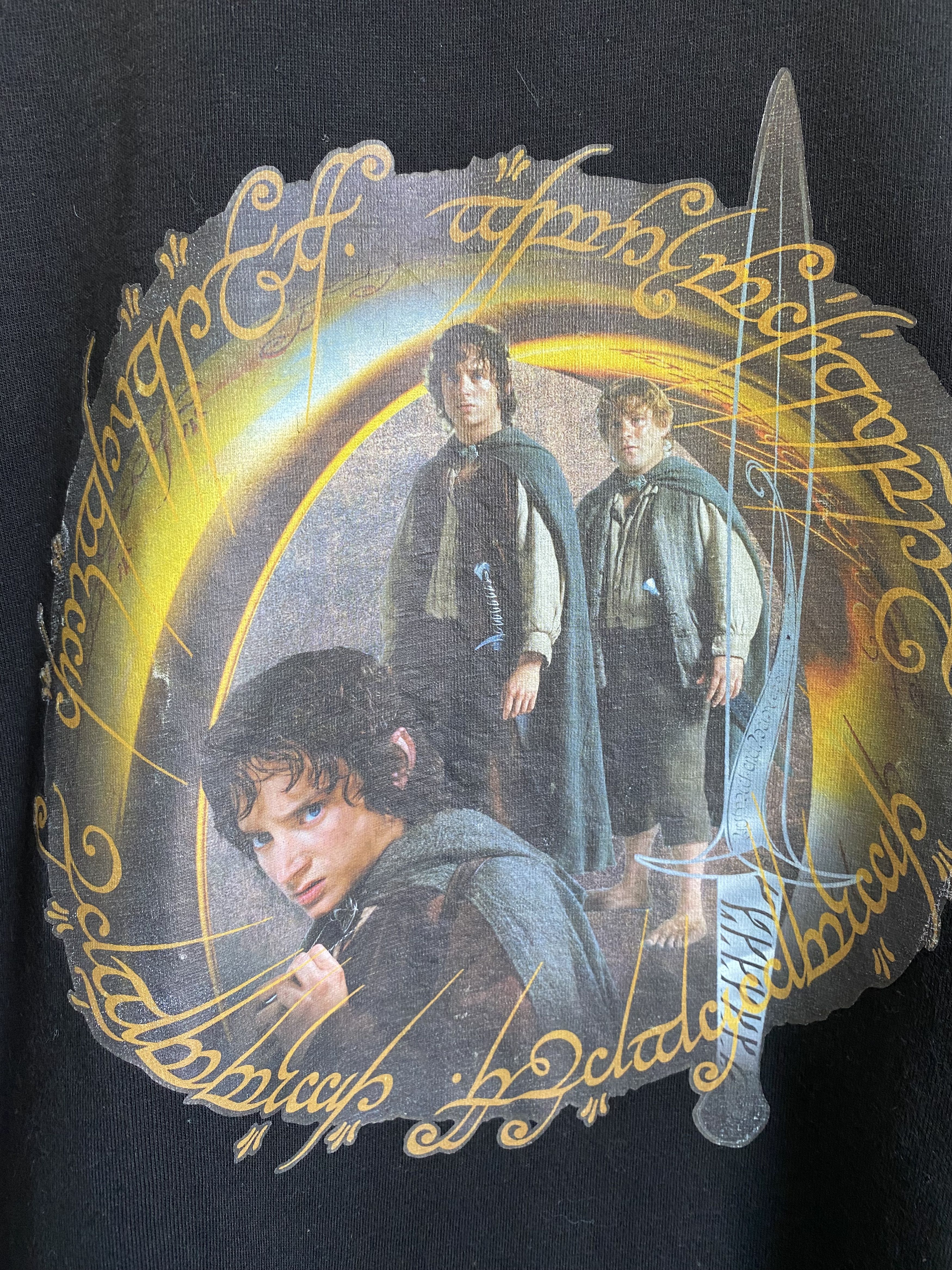 Vintage Vintage 2002 Lord of the rings Two towers t-shirt Size US M / EU 48-50 / 2 - 4 Thumbnail