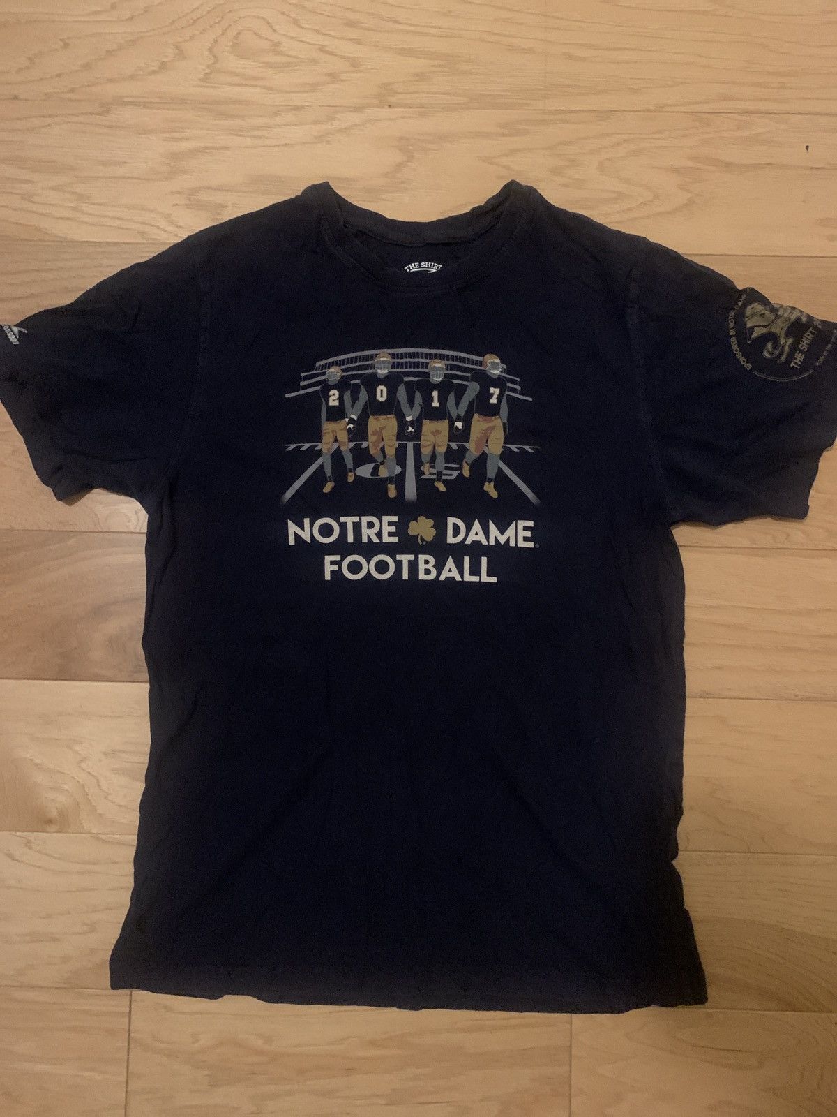 Colosseum Athletics norte dame football tee Size US M / EU 48-50 / 2 - 3 Thumbnail