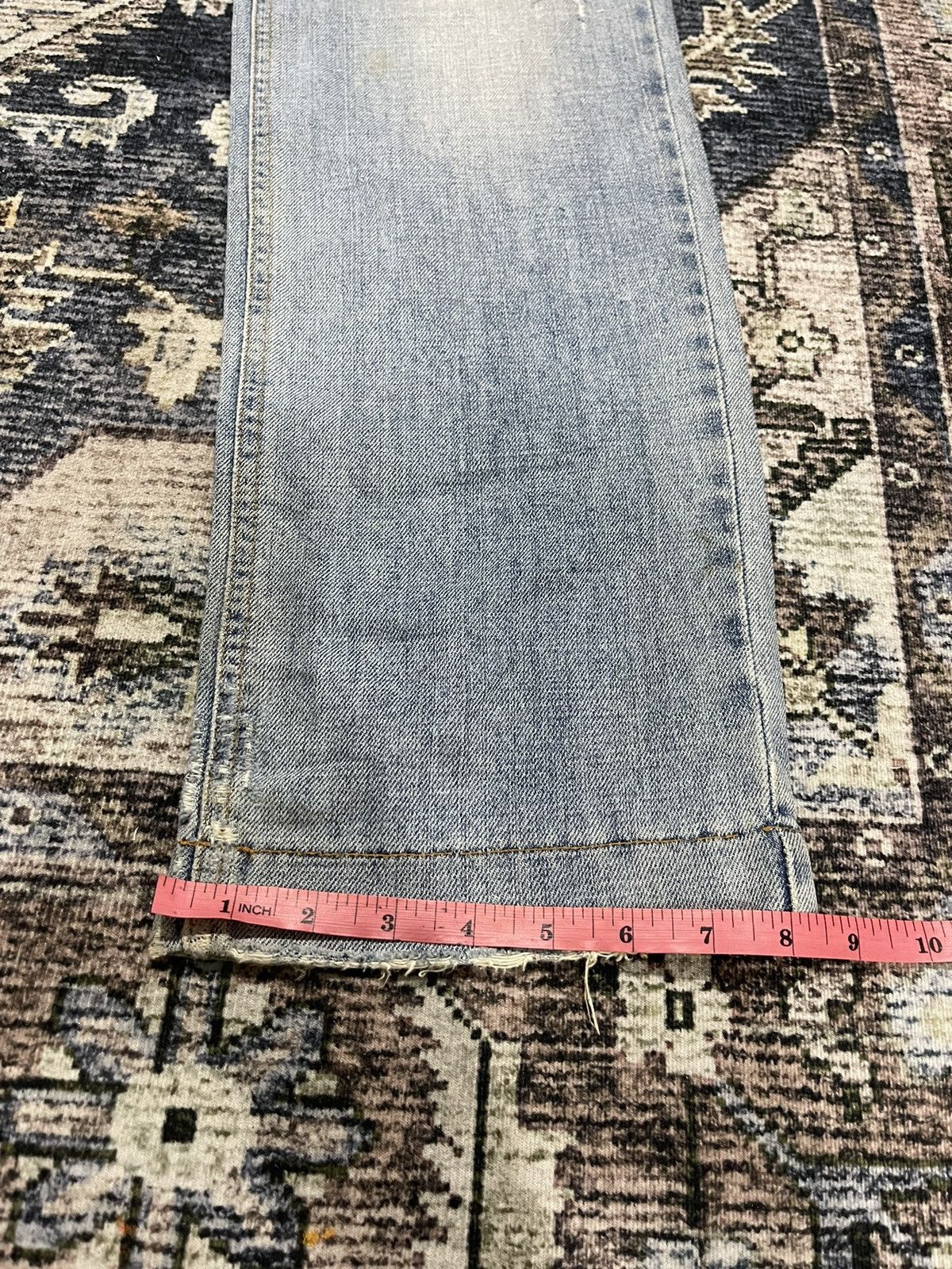 Dolce & Gabbana Vintage Dolce & Gabbana D&G Luxury Designer Metal Logo Denim Size US 34 / EU 50 - 23 Thumbnail