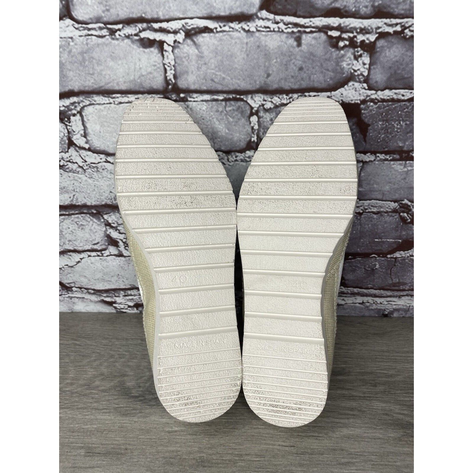 Other Verbenas White Leather Loafers Slip On Sneaker Casual Beach Size US 10 / IT 40 - 13 Thumbnail