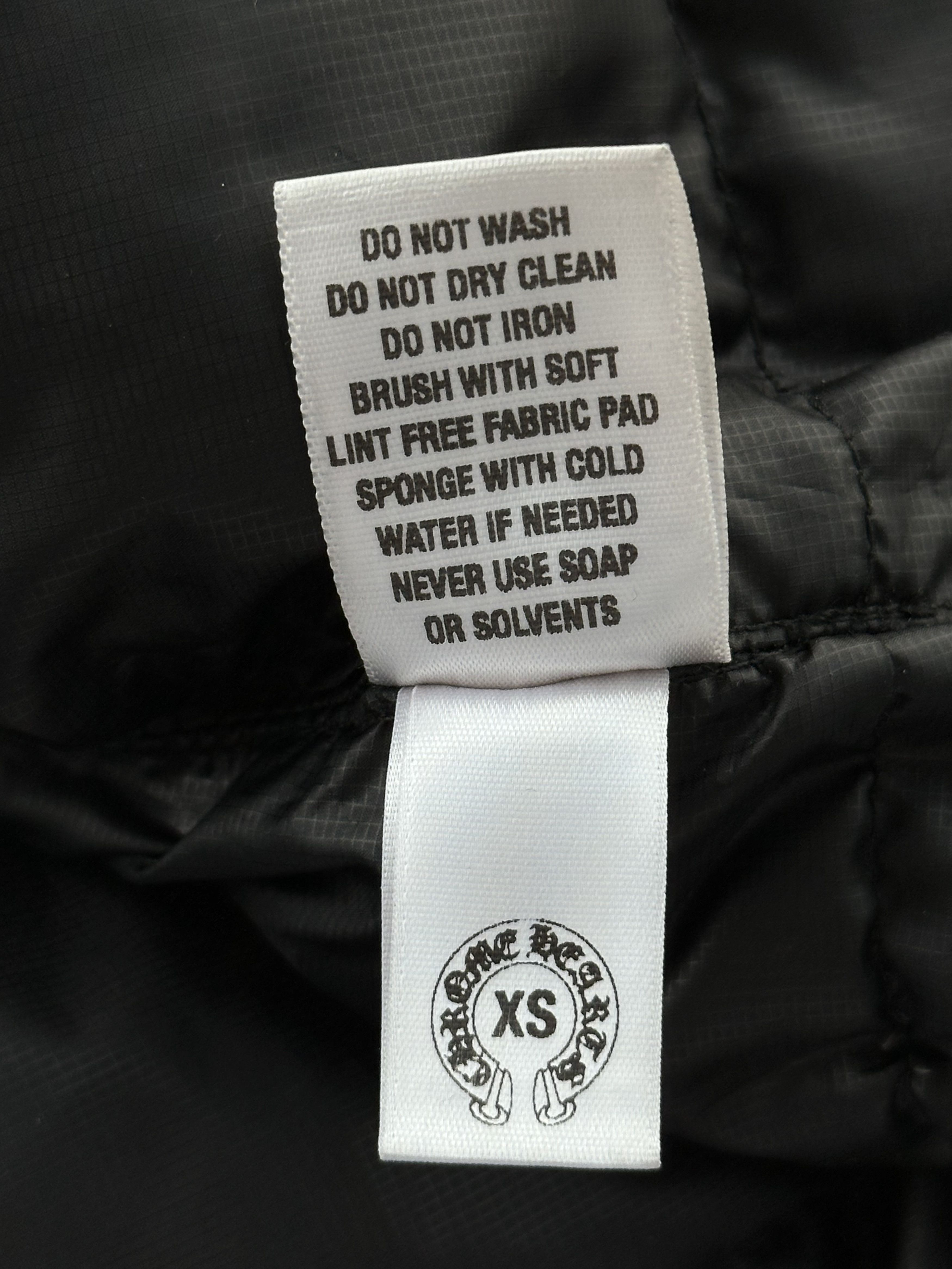 Chrome Hearts Chrome Hearts Black Leather Fleur Parka Jacket Size US S / EU 44-46 / 1 - 6 Thumbnail