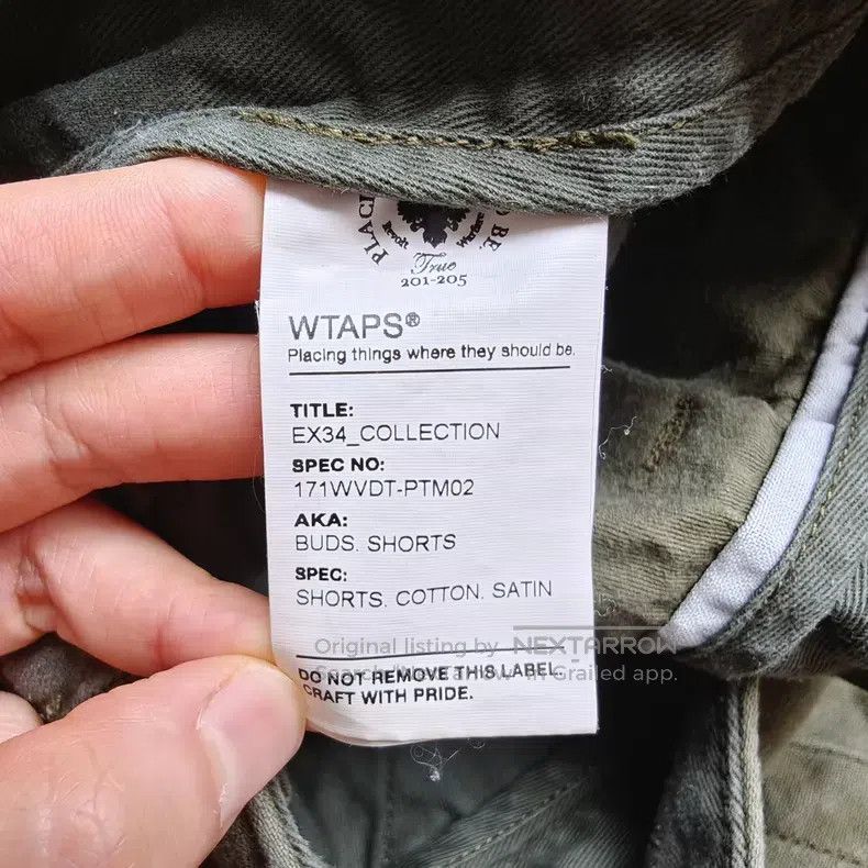 Wtaps Wtaps size 3 Military green shorts Size US 28 / EU 44 - 4 Thumbnail