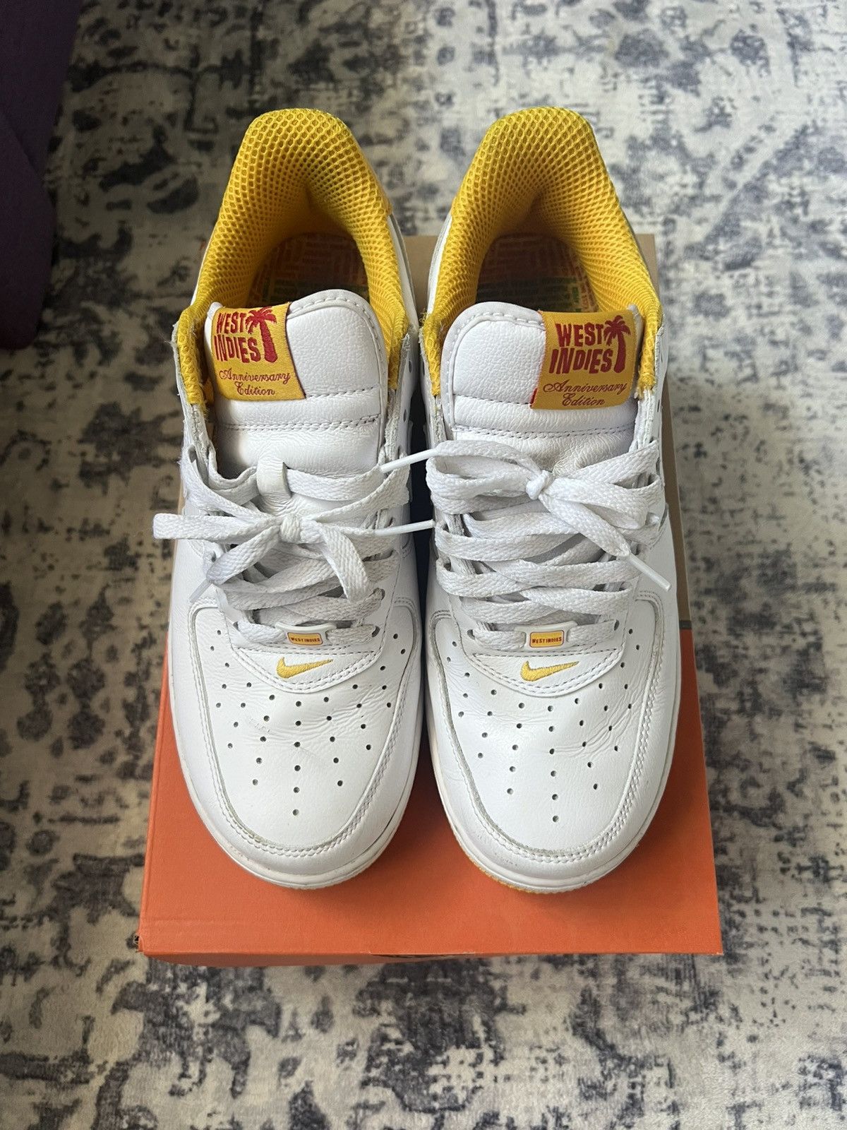 Nike Nike Air Force 1 West Indies Yellow Size US 9.5 / EU 42-43 - 3 Thumbnail