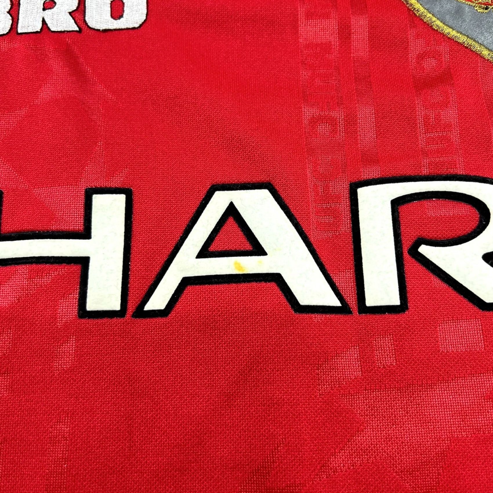 Umbro VINTAGE Umbro Manchester United 1999 1997 2000 Home Football Jersey Mens XL Red Short Sleeve Pullover T-Shirt Athletic Quick Dry Size US XL / EU 56 / 4 - 6 Thumbnail