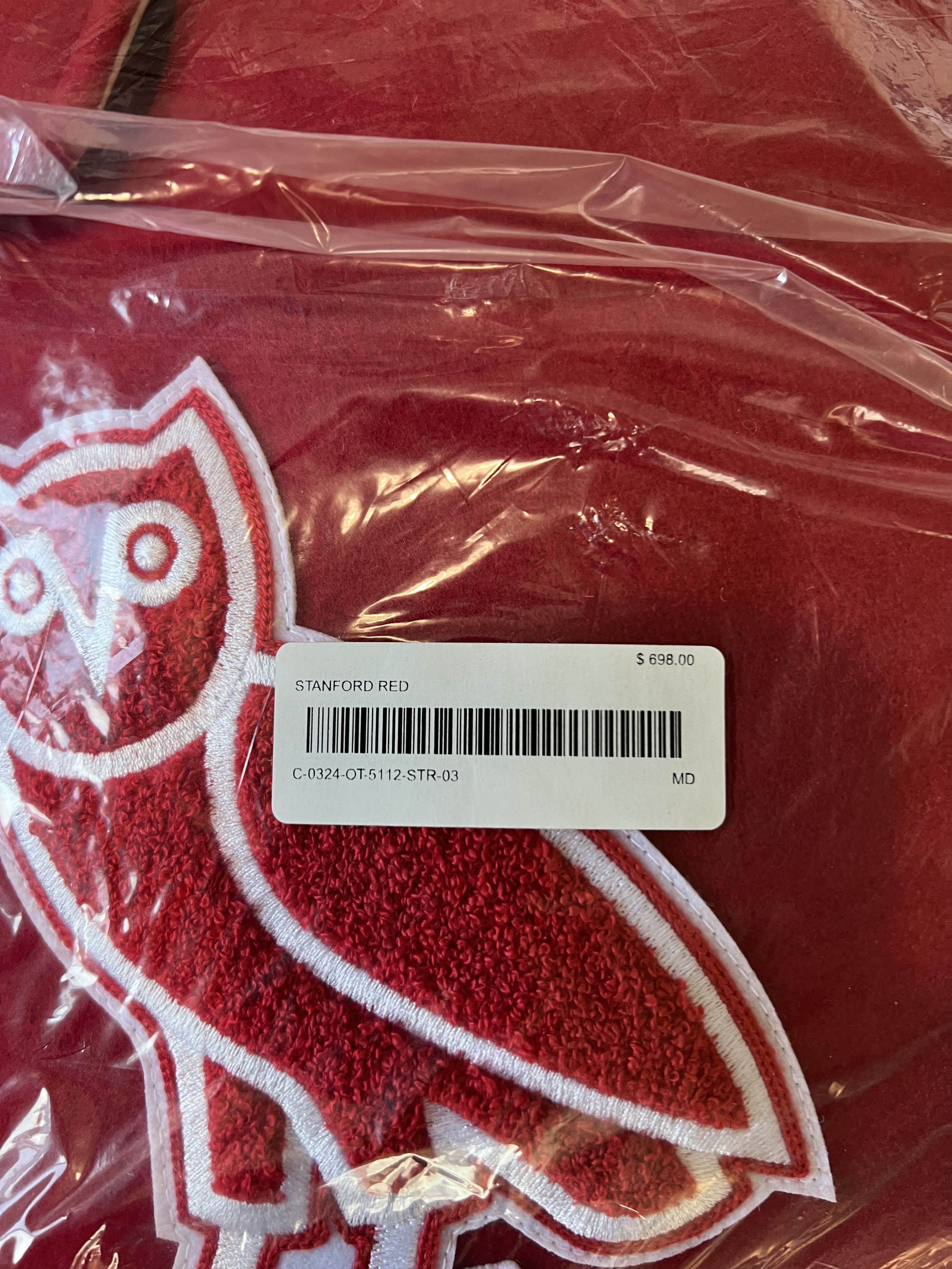 Drake OVO STANFORD UNIVERSITY CALIFORNIA CAMPUS VARSITY JACKET Size US M / EU 48-50 / 2 - 18 Thumbnail