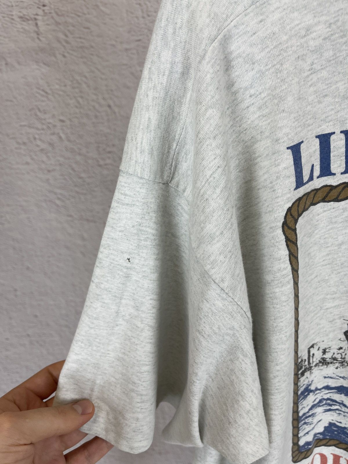 Fruit Of The Loom FOTL heavy roll liberty ship john w. brown made in USA tee Size US XL / EU 56 / 4 - 10 Thumbnail