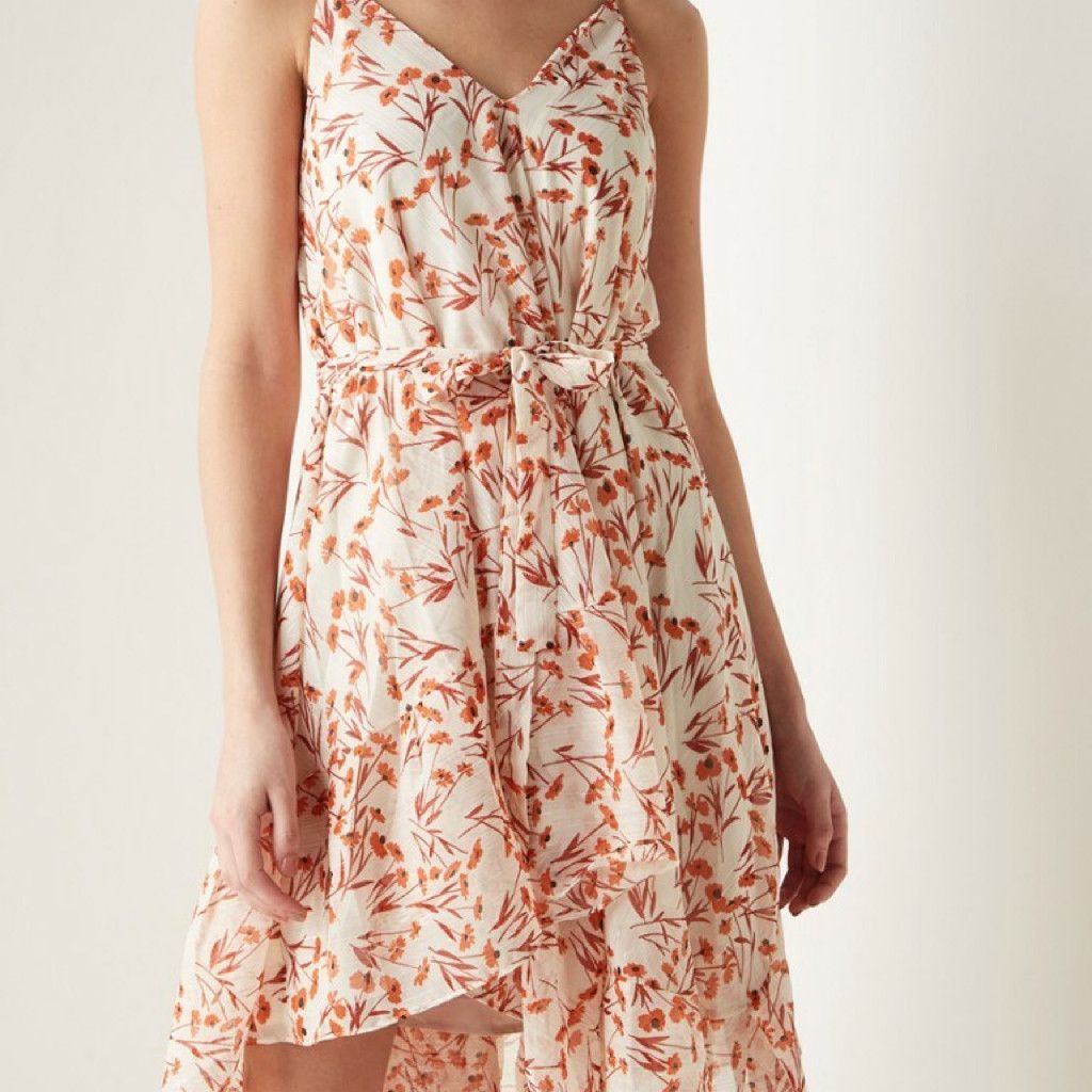 Other Maje Floral High-Low Dress – Size 38 (US 6) Size S / US 4 / IT 40 - 1 Thumbnail
