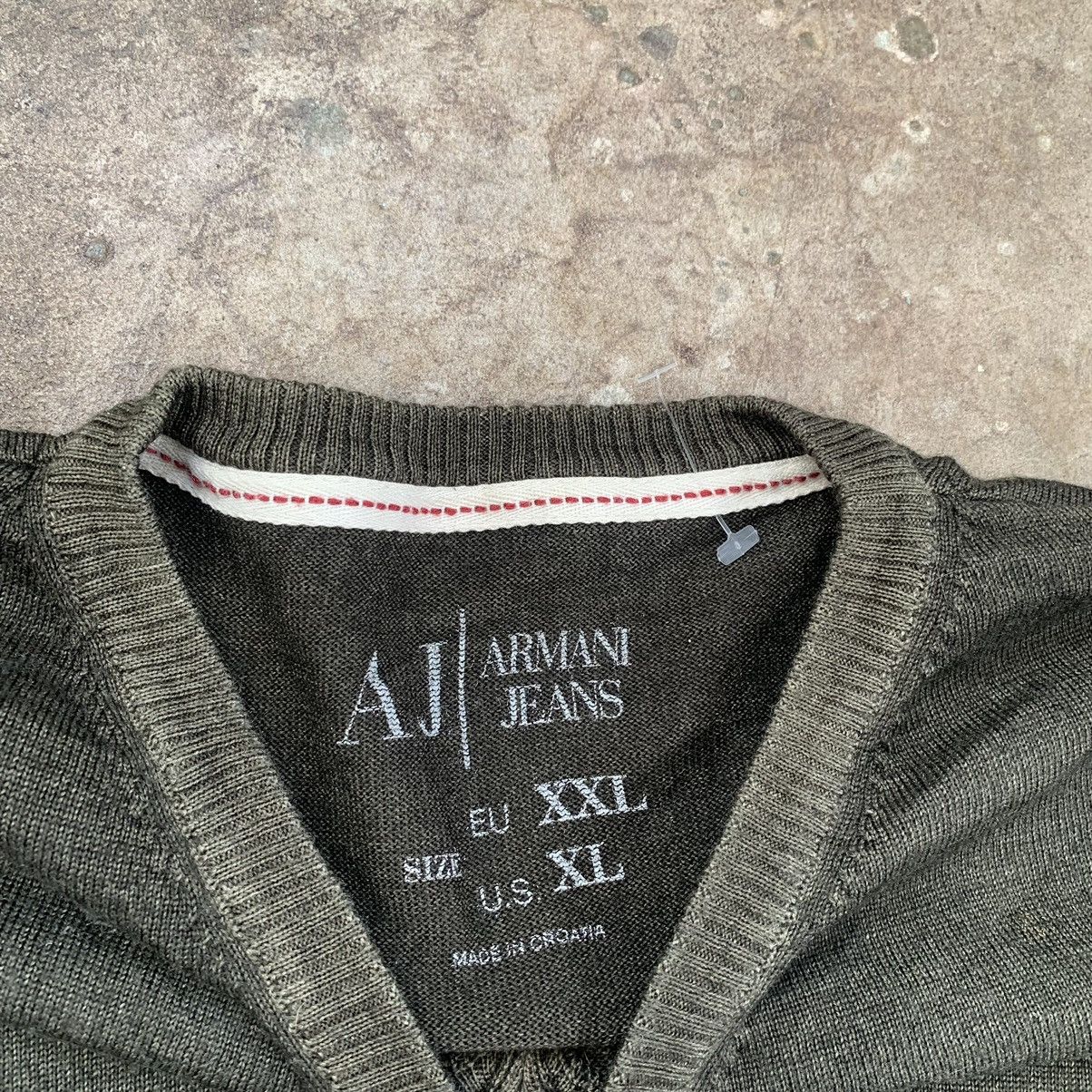 Armani Vintage Armani Jeans Baggy Sweater Size US XL / EU 56 / 4 - 4 Thumbnail