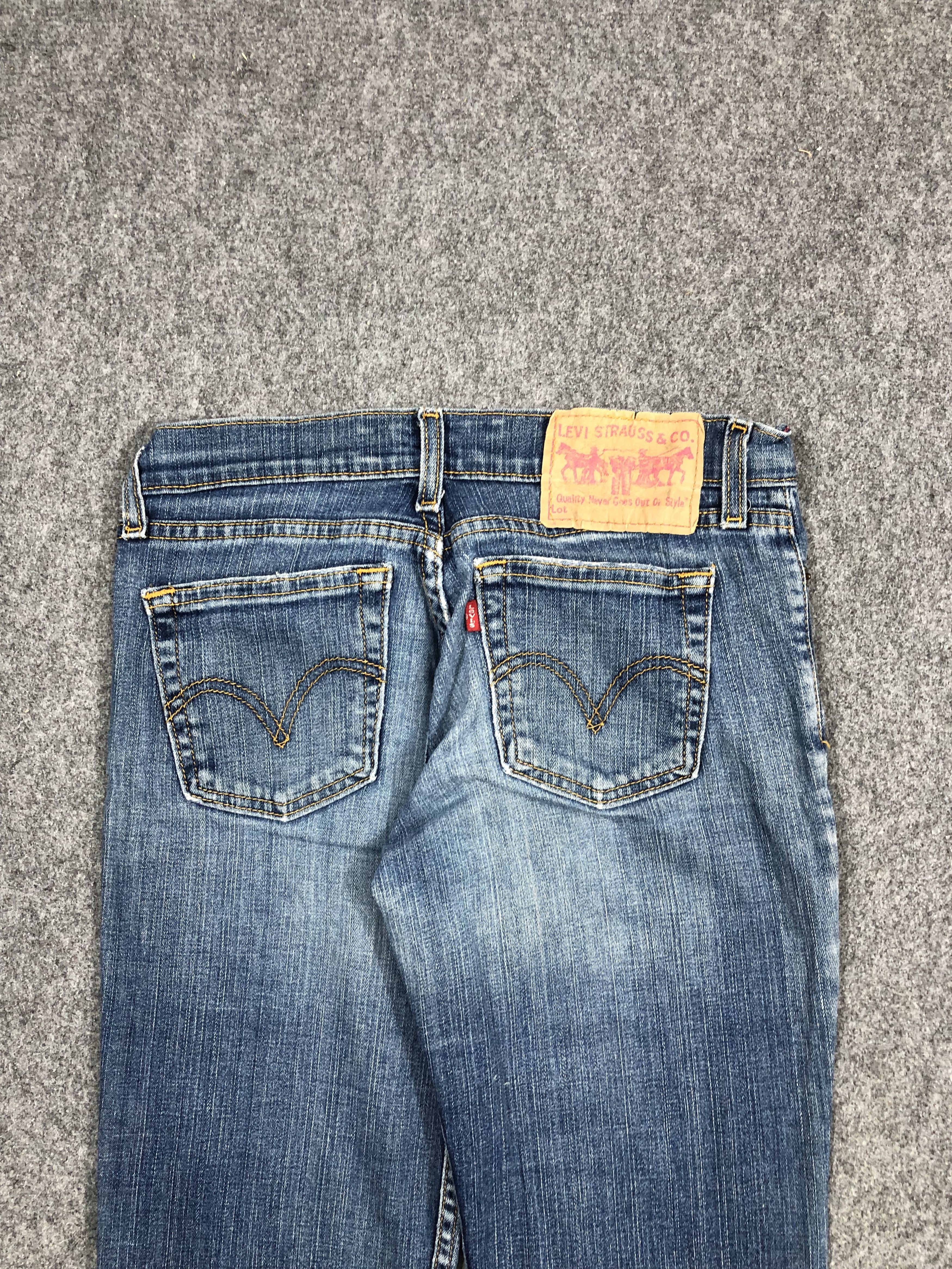 Levi's Vintage Levis 518 Superlow Bootcut Jeans DPP0021 Size US 28 / EU 44 - 4 Thumbnail