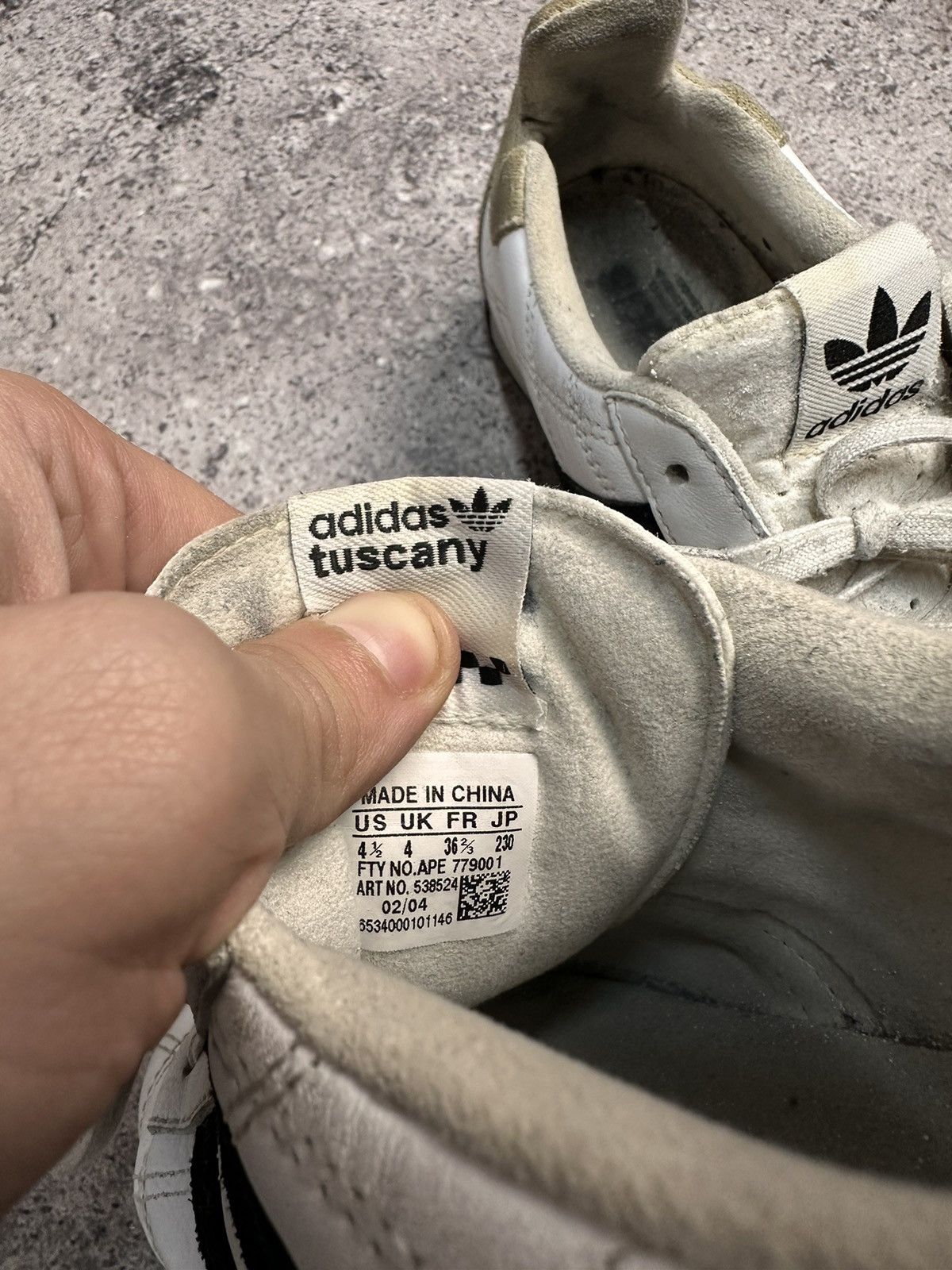 Japanese Brand Vintage 00’s adidas Y2K Sample Low Japanese Sneakers Size US 6 / IT 36 - 7 Thumbnail
