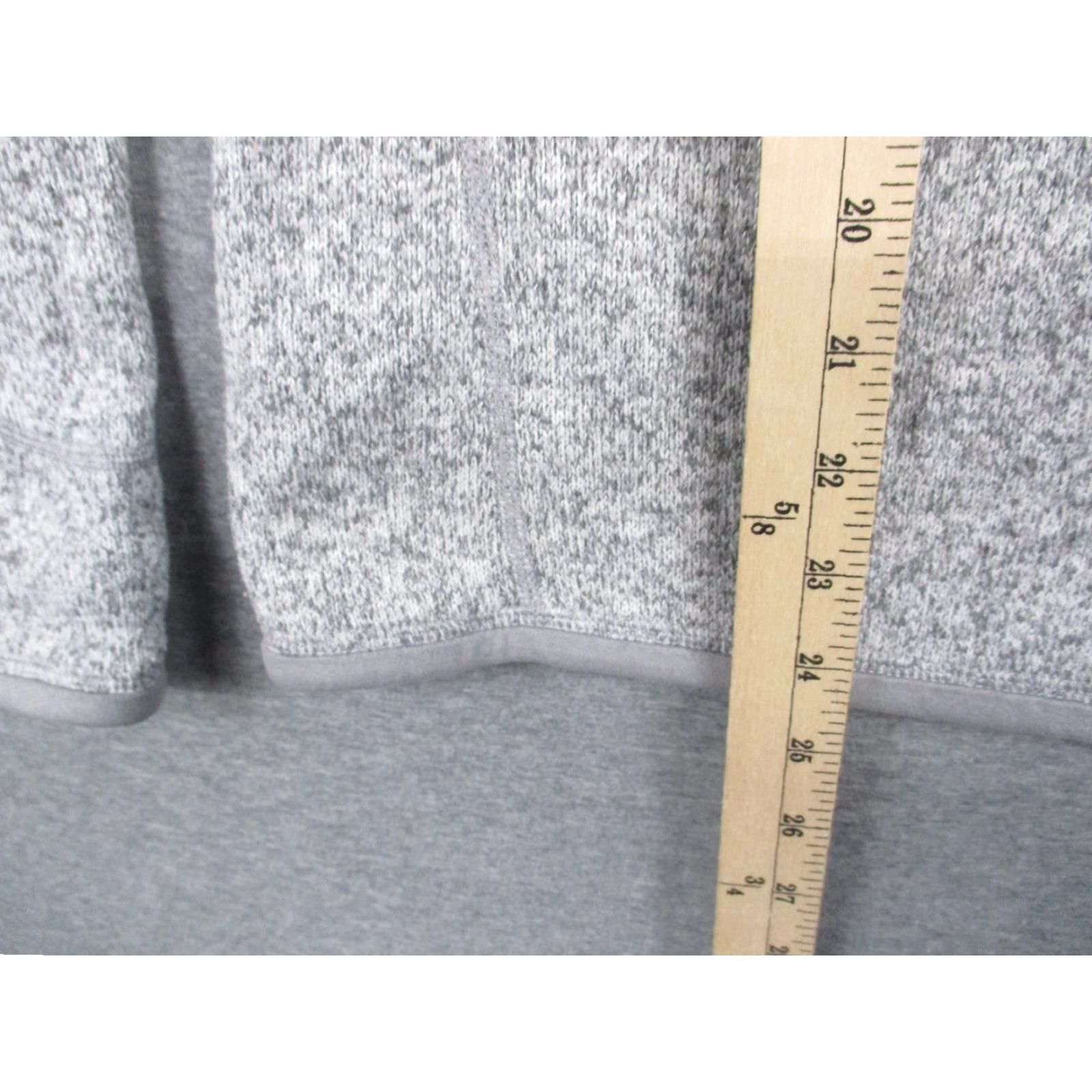 Patagonia VINTAGE Patagonia Fleece Pullover Womens Small Heathered Gray Pullover Jacket Size S / US 4 / IT 40 - 4 Thumbnail