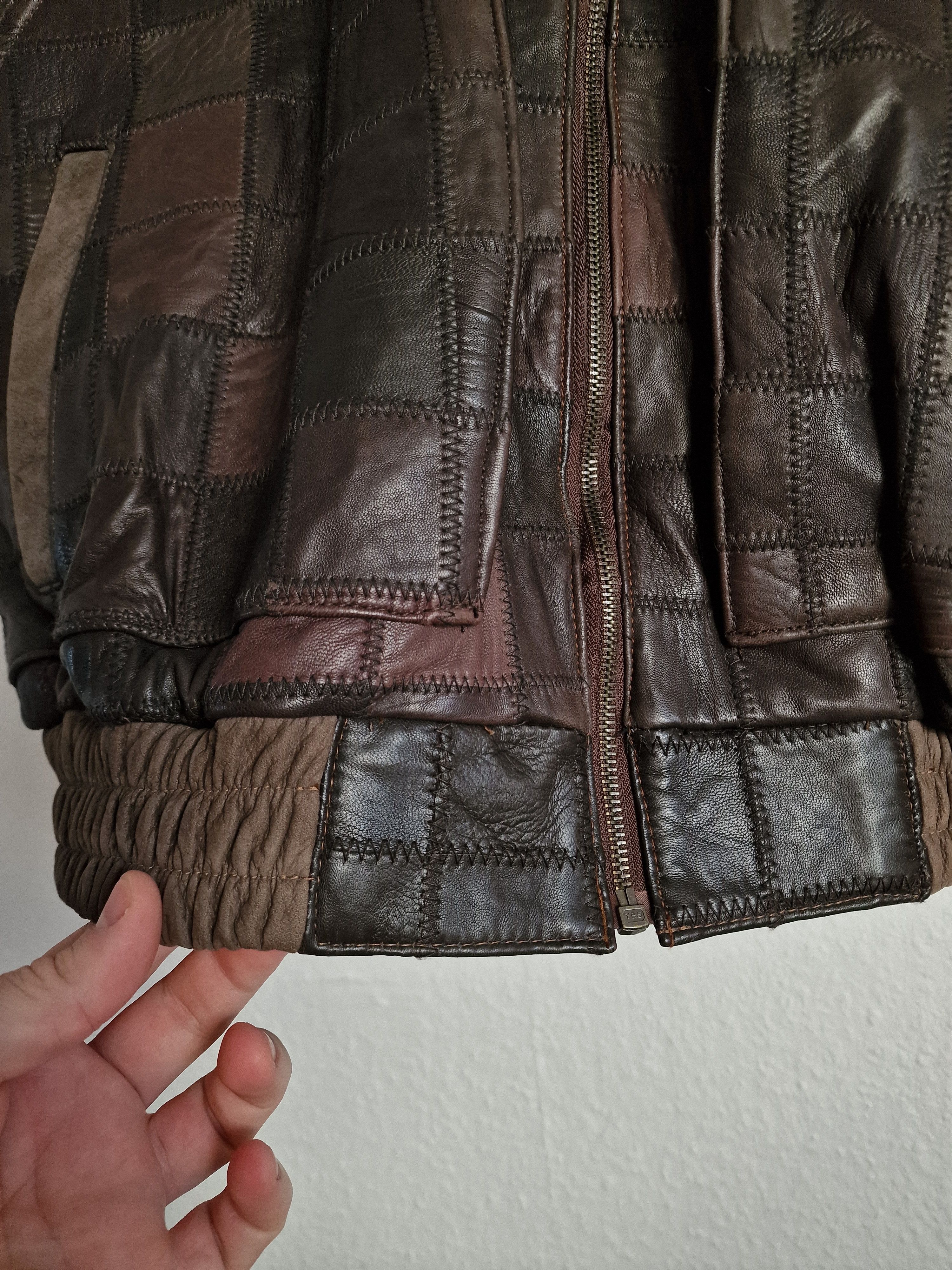 Genuine Leather × Vintage Genuine Leather Vintage Vest bomber deep front pockets Size US S / EU 44-46 / 1 - 6 Thumbnail
