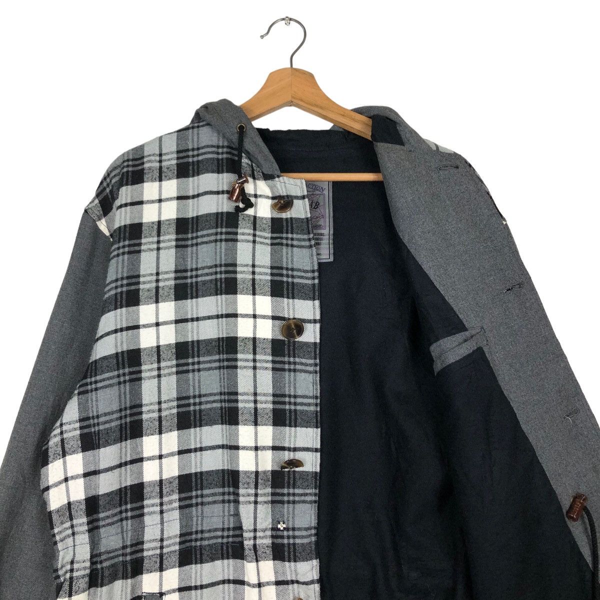 Japanese Brand 🔥Vintage Shirt Work Jacket Atelier Sab Studio Japan Tartan Size US L / EU 52-54 / 3 - 12 Thumbnail
