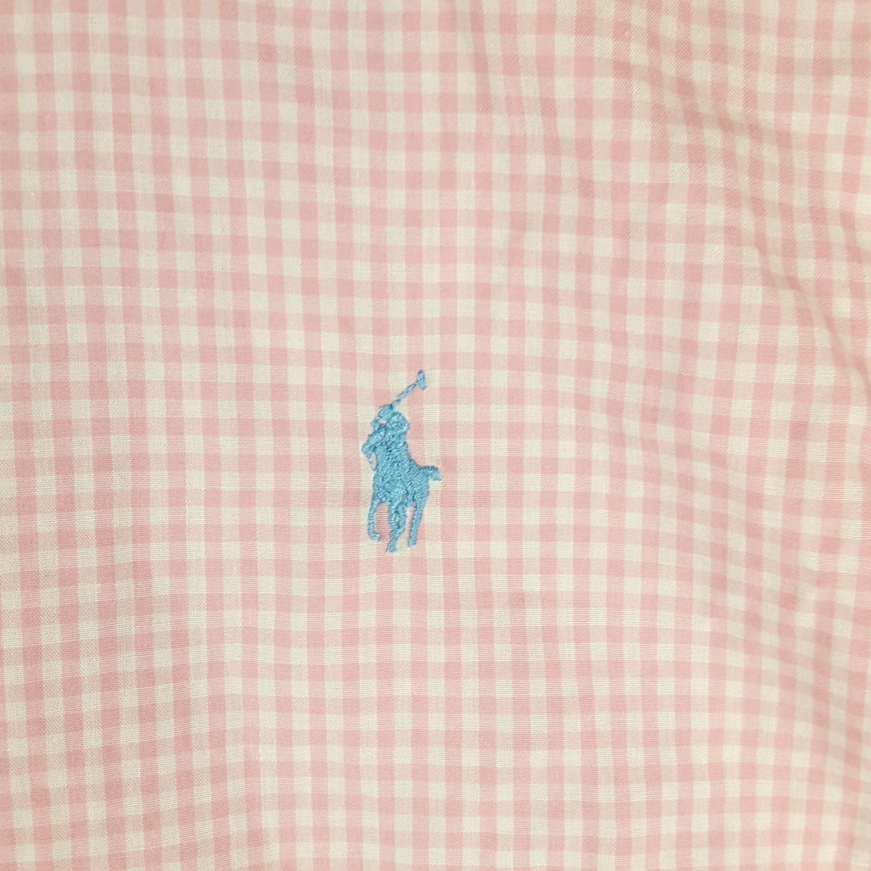 Ralph Lauren VINTAGE Ralph Lauren Pink Gingham Plaid Button-Up Shirt Men's XL Pony Logo Long Sleeve Collared Retro Preppy Size US XL / EU 56 / 4 - 3 Thumbnail