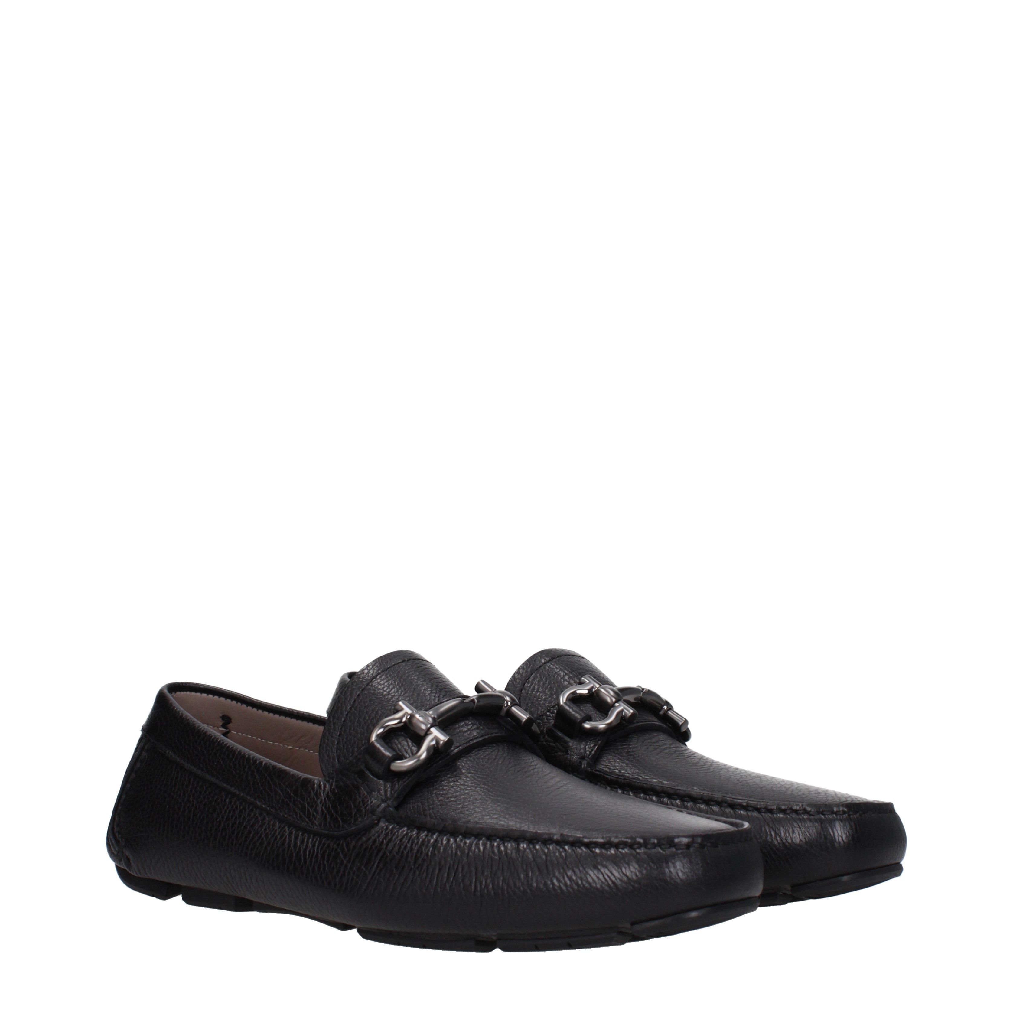 Salvatore Ferragamo Men's Loafers in Leather Size US 7 / EU 40 - 1 Thumbnail