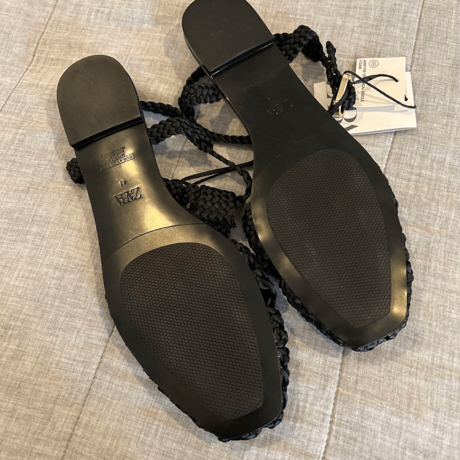 Zara ZARA Woven Flats Size US 10 / IT 40 - 13 Thumbnail