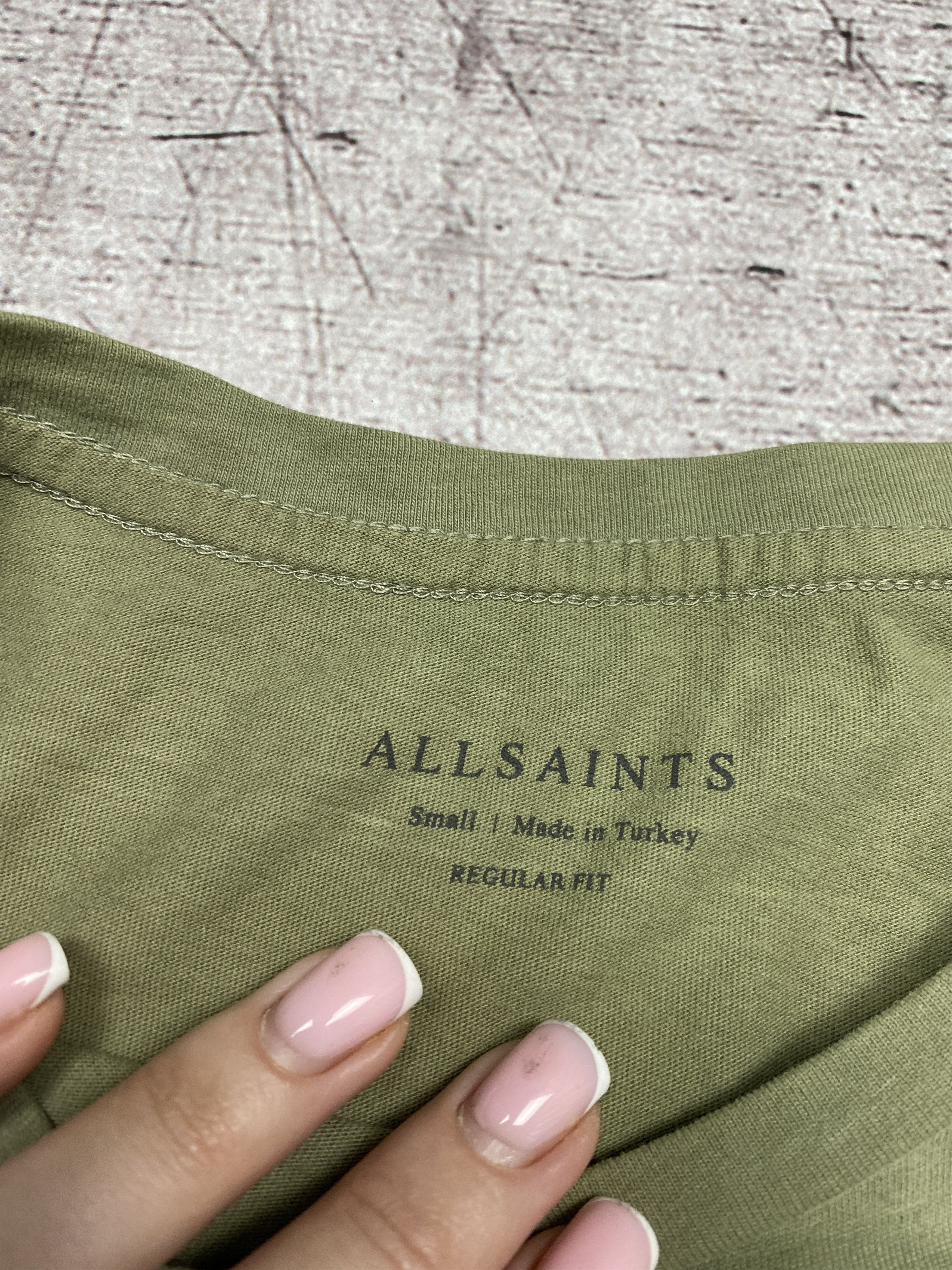 Allsaints × Vintage Allsaint Vintage Mens Brace Tonic Crew Neck T-Shirt Size US S / EU 44-46 / 1 - 4 Thumbnail
