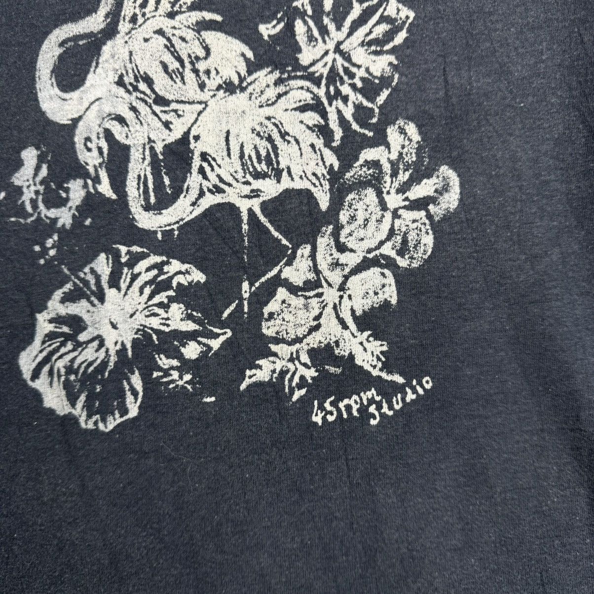 45rpm Vintage 45rpm Studio Indigo Blue Tshirt Size US S / EU 44-46 / 1 - 2 Thumbnail