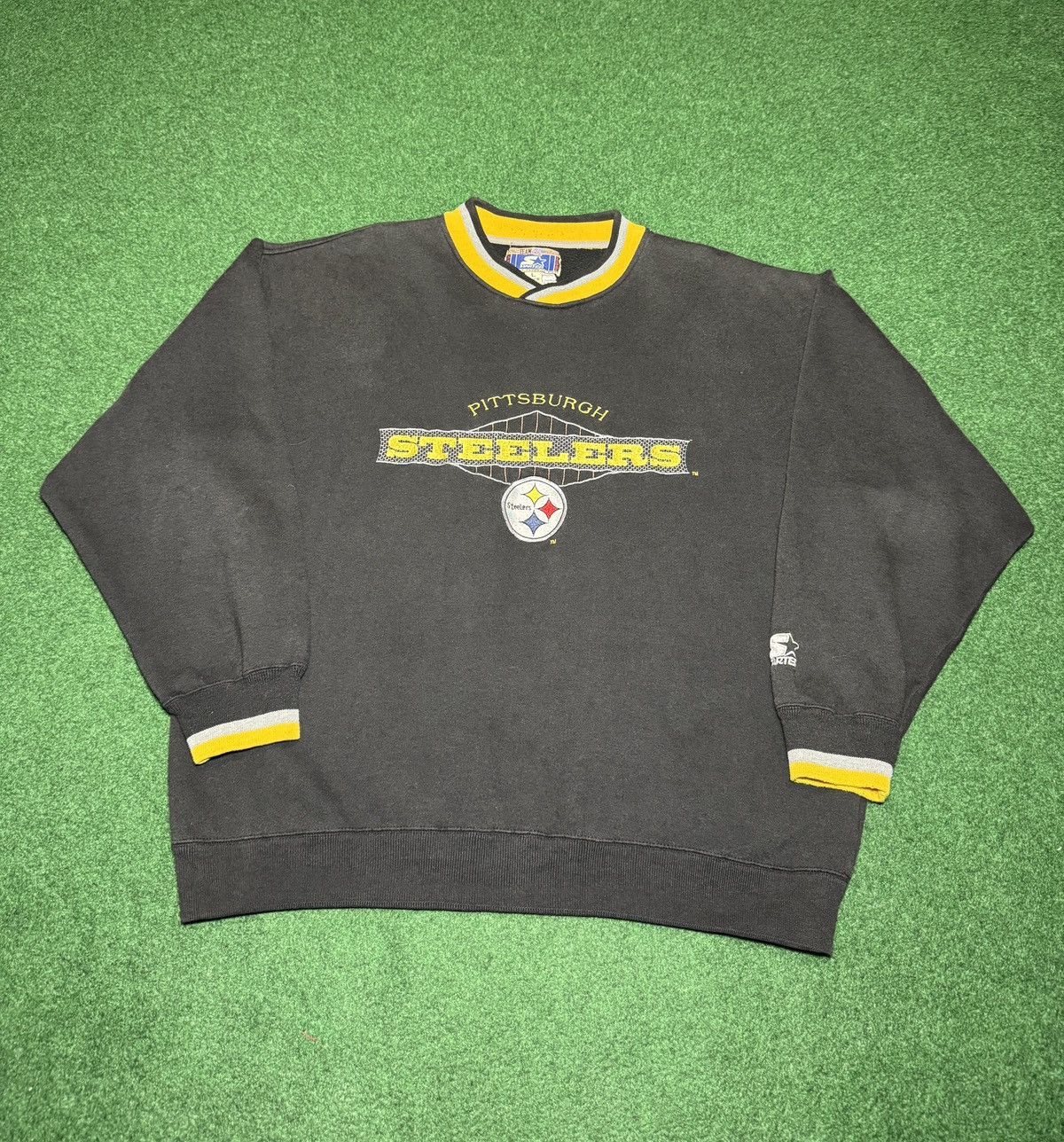Starter Pittsburgh Steelers Starter Vintage 90s XL 25x29 Sweatshirt Size US XL / EU 56 / 4 - 1 Thumbnail