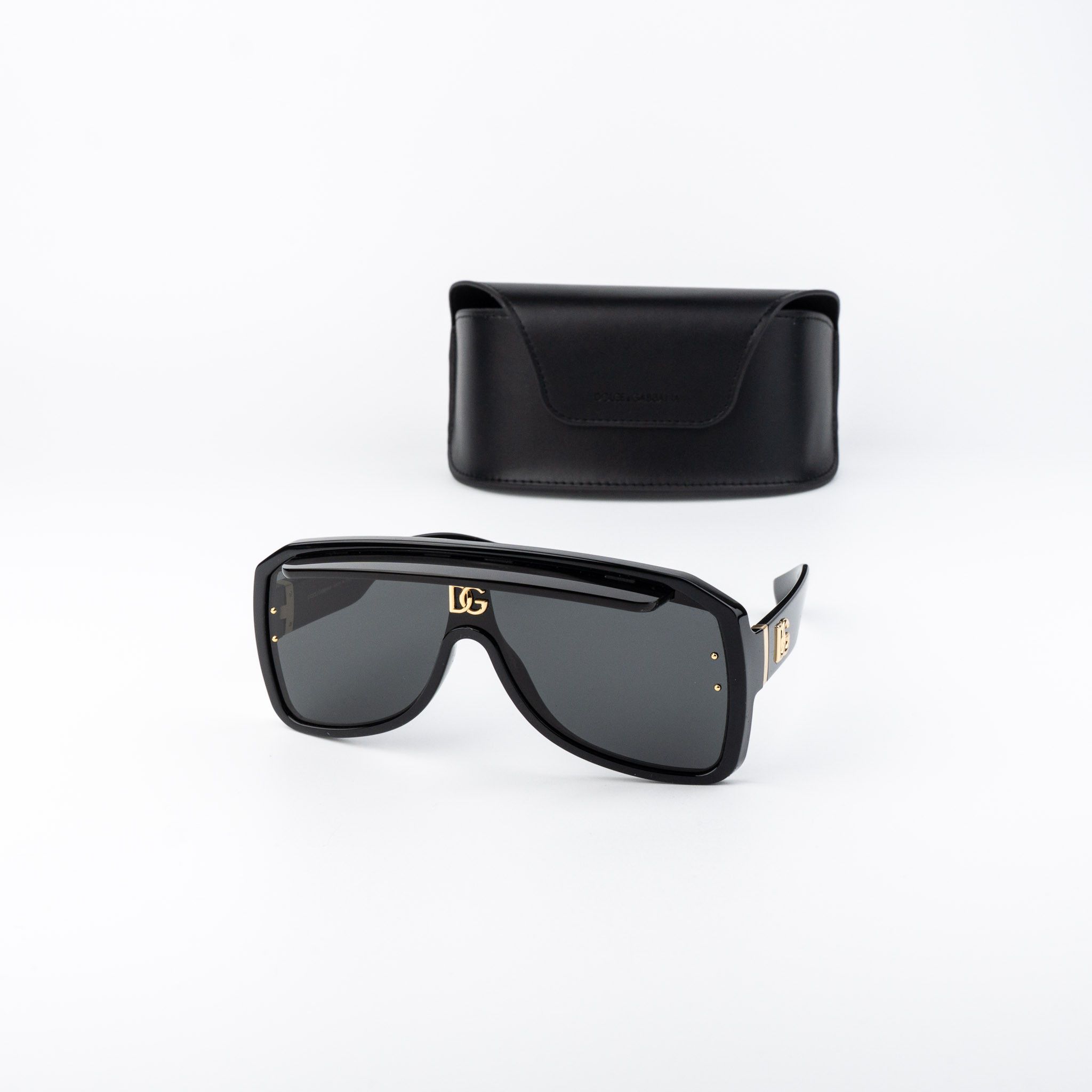 Dolce & Gabbana D&G Women Sunglasses Black Grey DG6205 501/87 NEW AUTHENTIC Size ONE SIZE - 1 Thumbnail