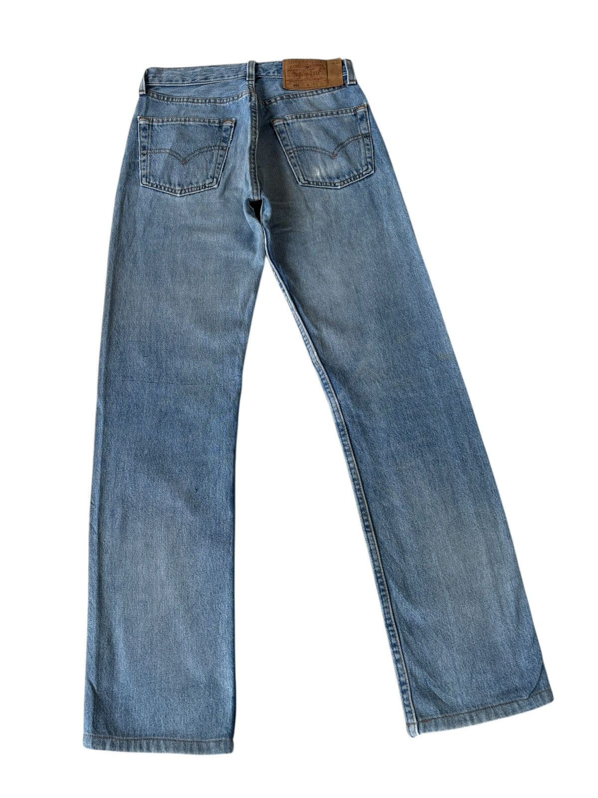 Levi's 💥VINTAGE LEVIS 501 USA #552 DISTRESSED DENIM JEANS Size US 28 / EU 44 - 4 Thumbnail