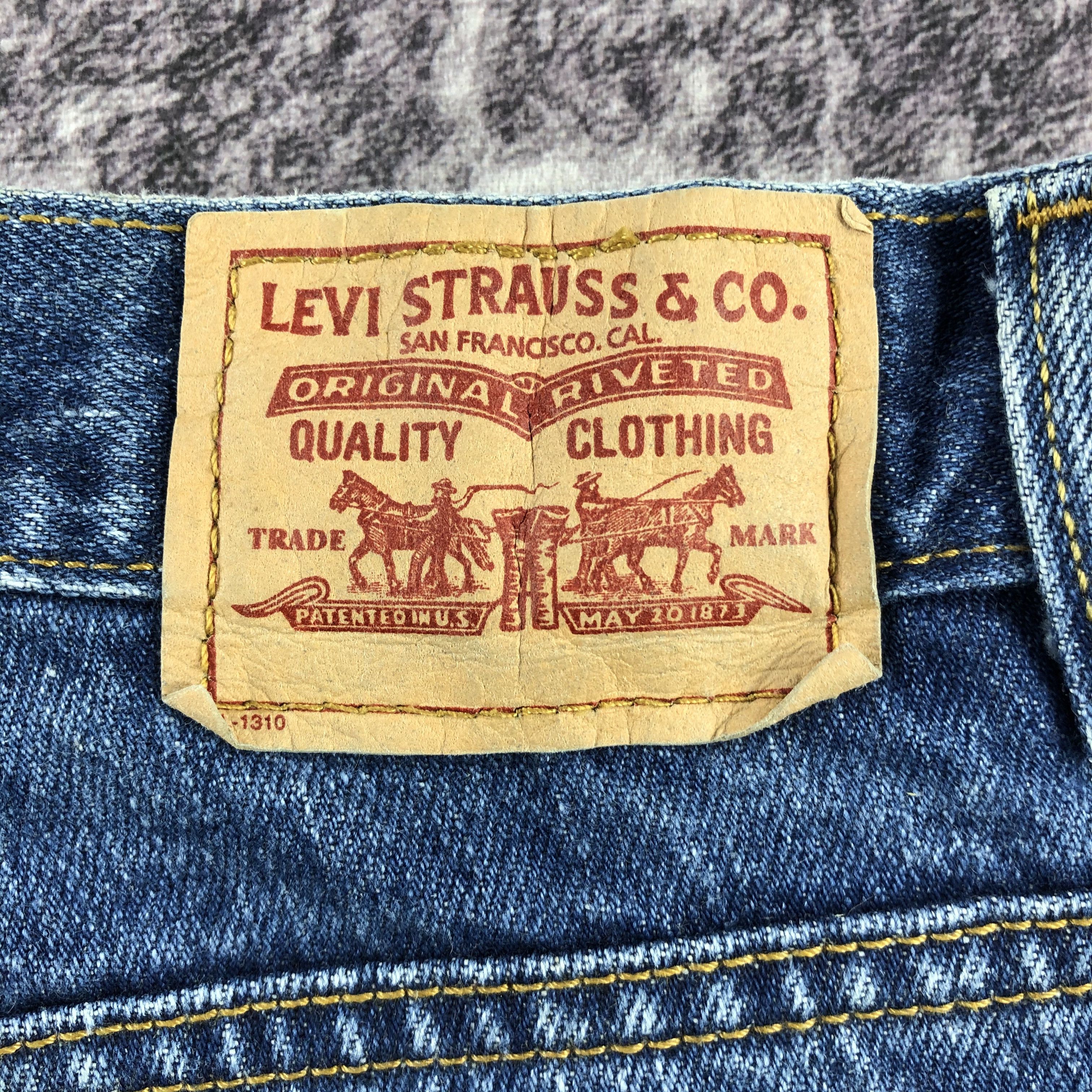 Levi's Vintage Blue Wash Levis 550 Jeans-JM2984 Size 31" - 5 Thumbnail