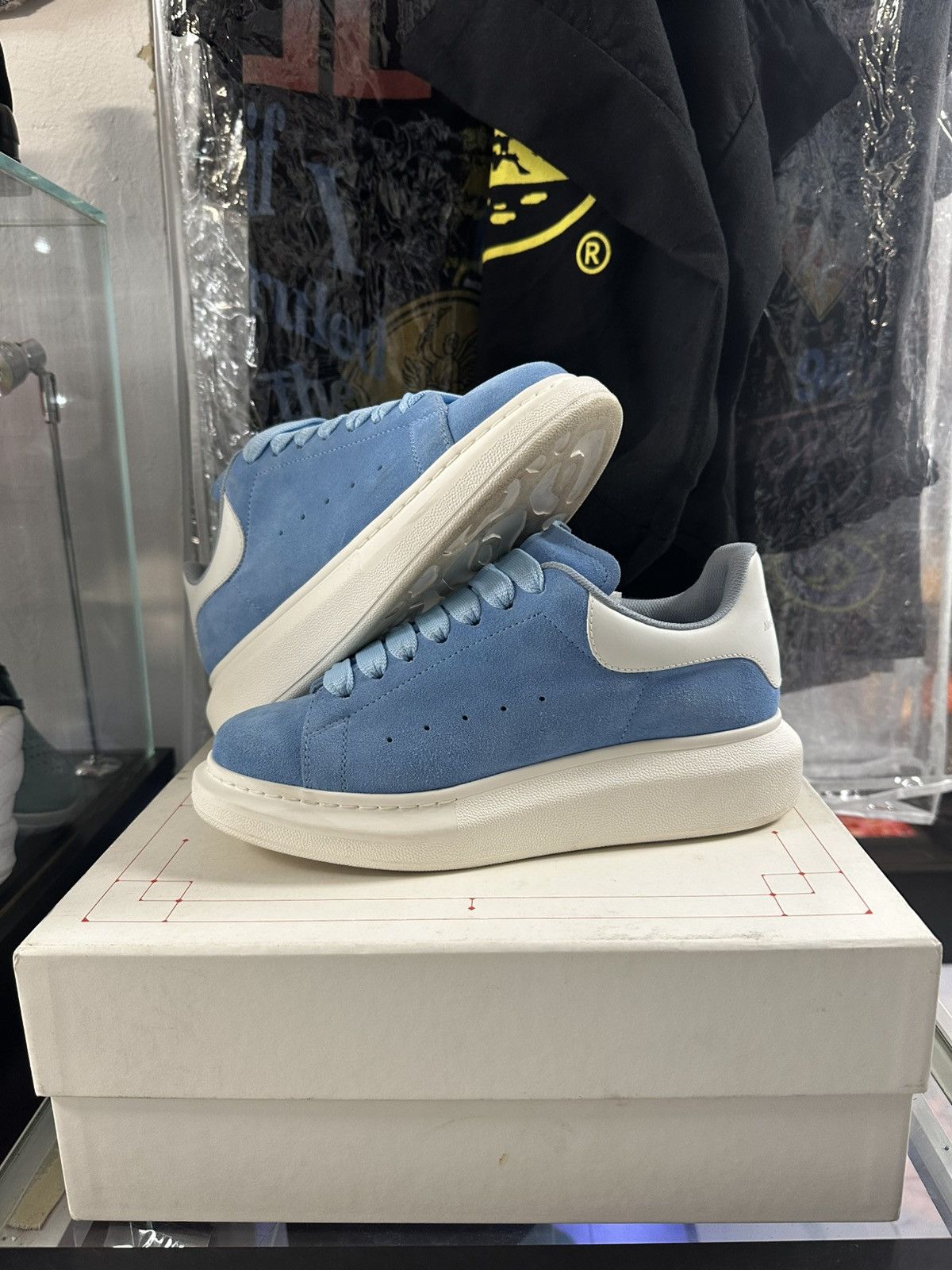 Alexander McQueen Alexander McQueen ‘Blue/White’ Size US 8.5 / IT 38.5 - 1 Thumbnail