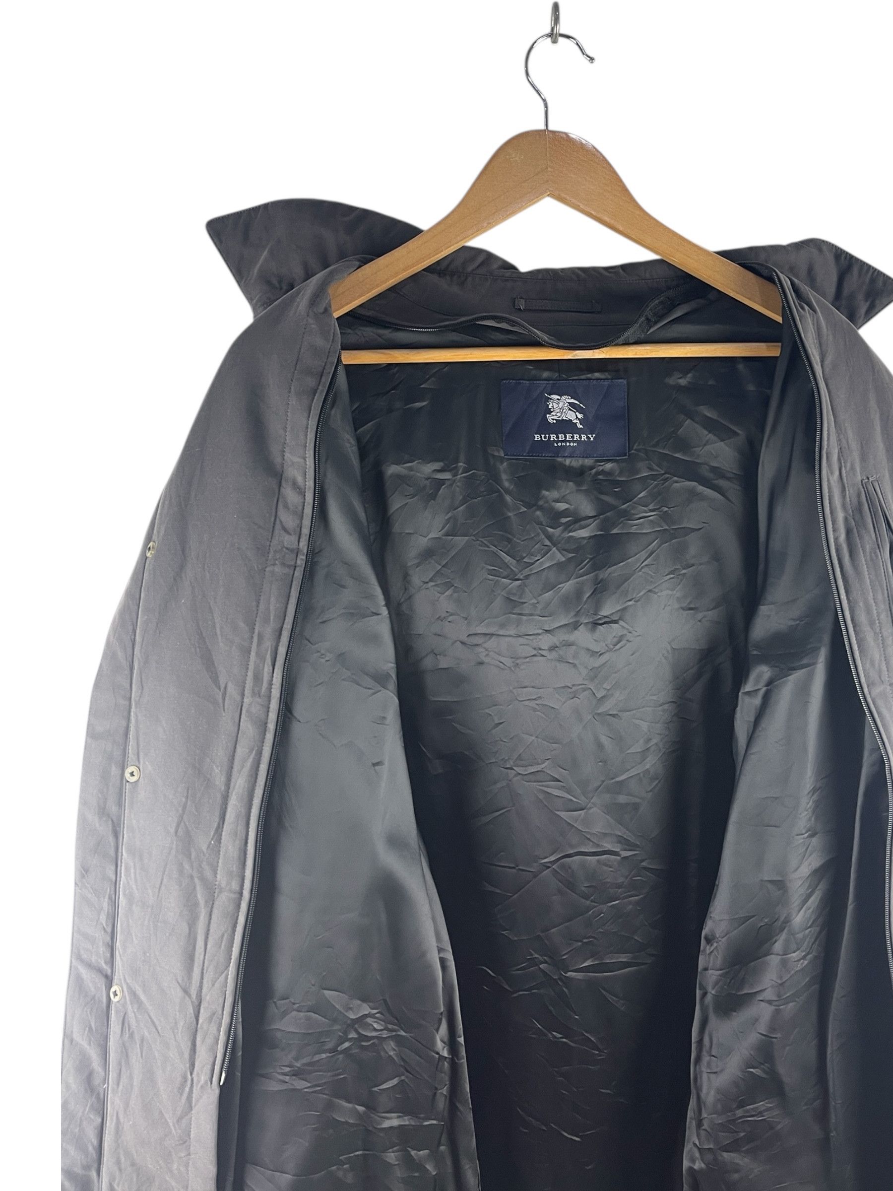 Burberry Burberry London Hooded Coat Jacket Size L / US 10 / IT 46 - 14 Thumbnail