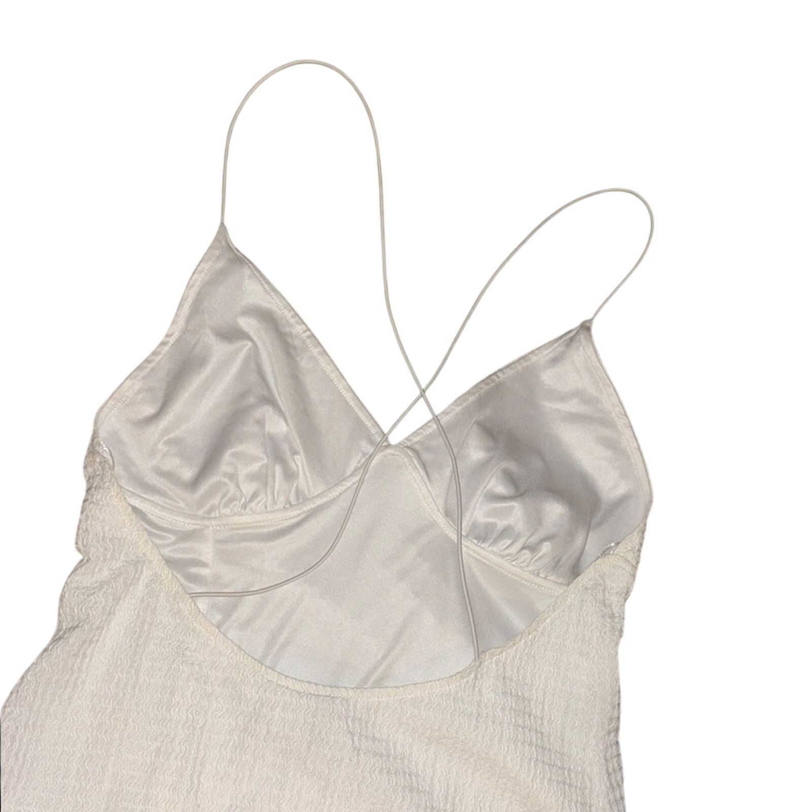 Divided Divided White Mini Dress - Size Large Size L / US 10 / IT 46 - 4 Thumbnail