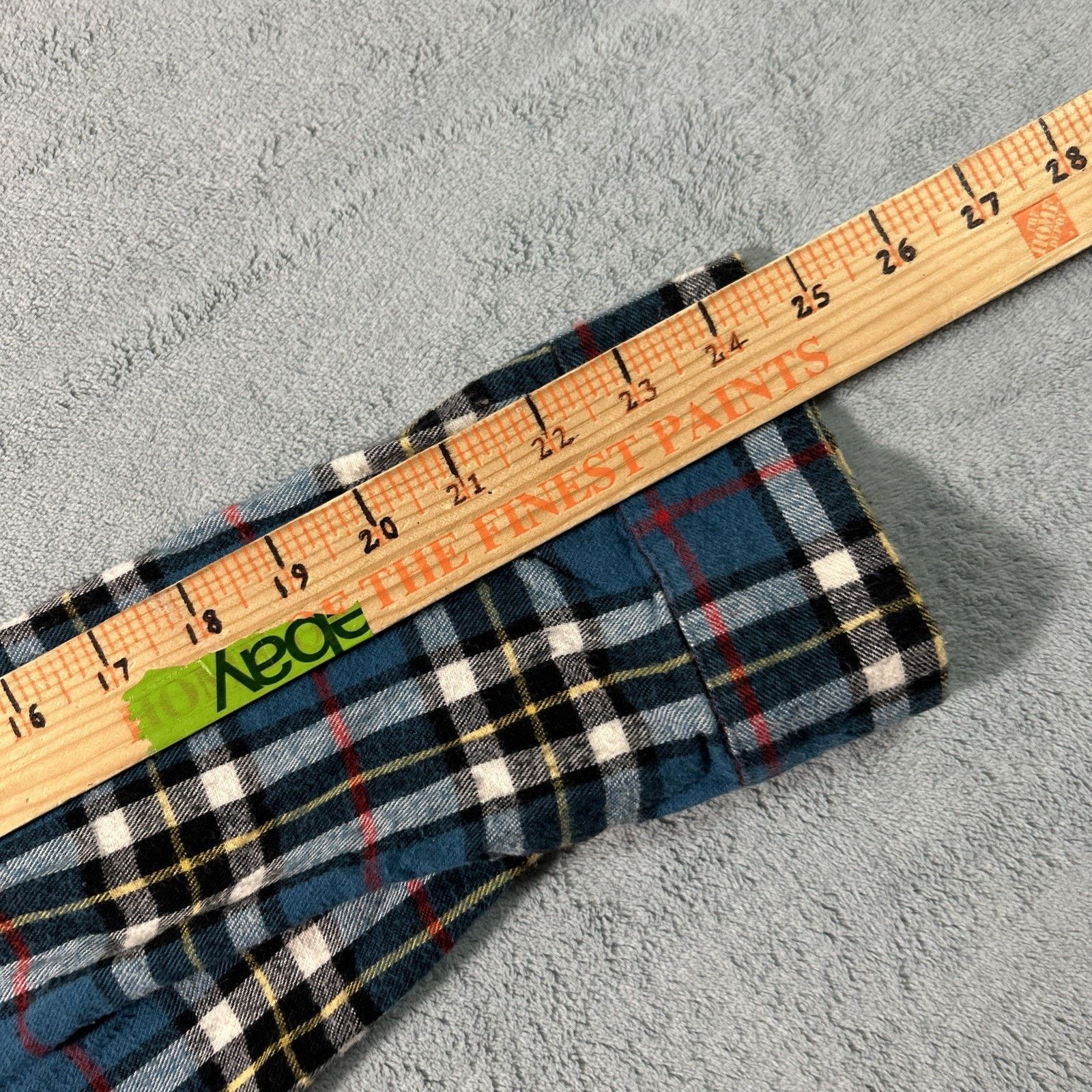 L.L. Bean LL Bean Archive Soft Flannel 1958 Medium Form Camp Collar Size M / US 6-8 / IT 42-44 - 13 Thumbnail