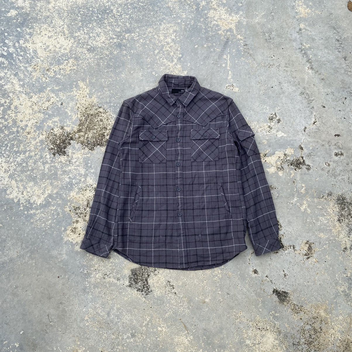 uniqlo x undercover wastern flannel long sleeve button up