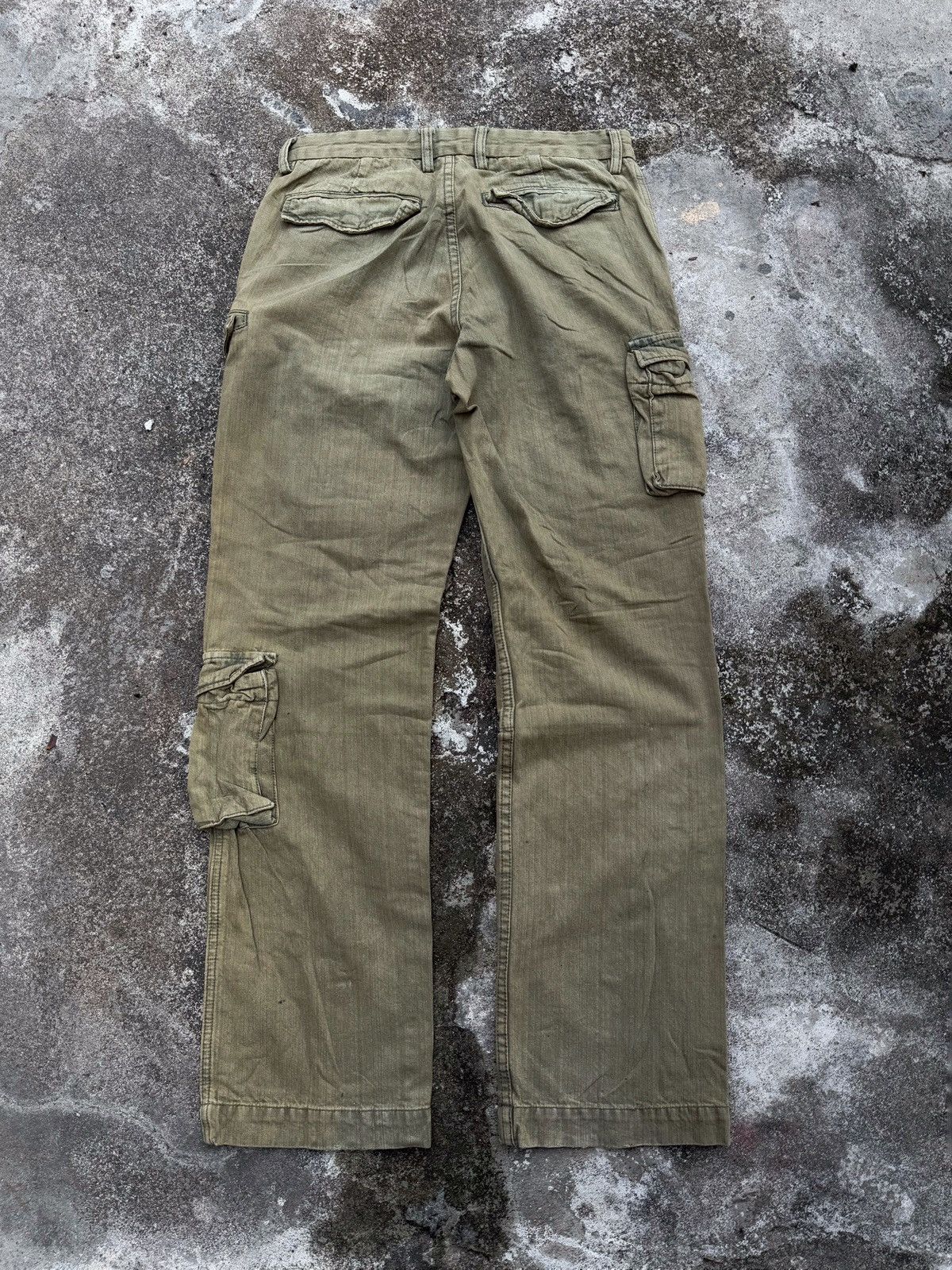 Beauty Beast × Hysteric Glamour × Japanese Brand Japanese Cargo Washed Denim Pants Size US 30 / EU 46 - 3 Thumbnail
